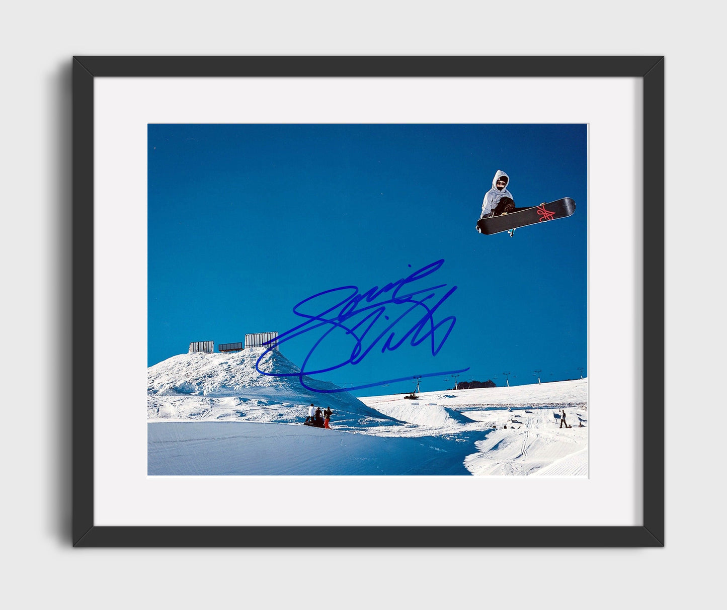 Louie Vito Snowboard Terrain Park Jump 16x20 Gallery Frame celebrity wall art