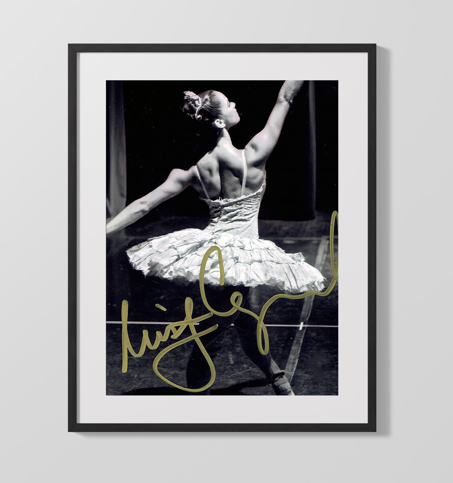 Misty Copeland Ballet Strength 16x20 Gallery Frame celebrity wall art