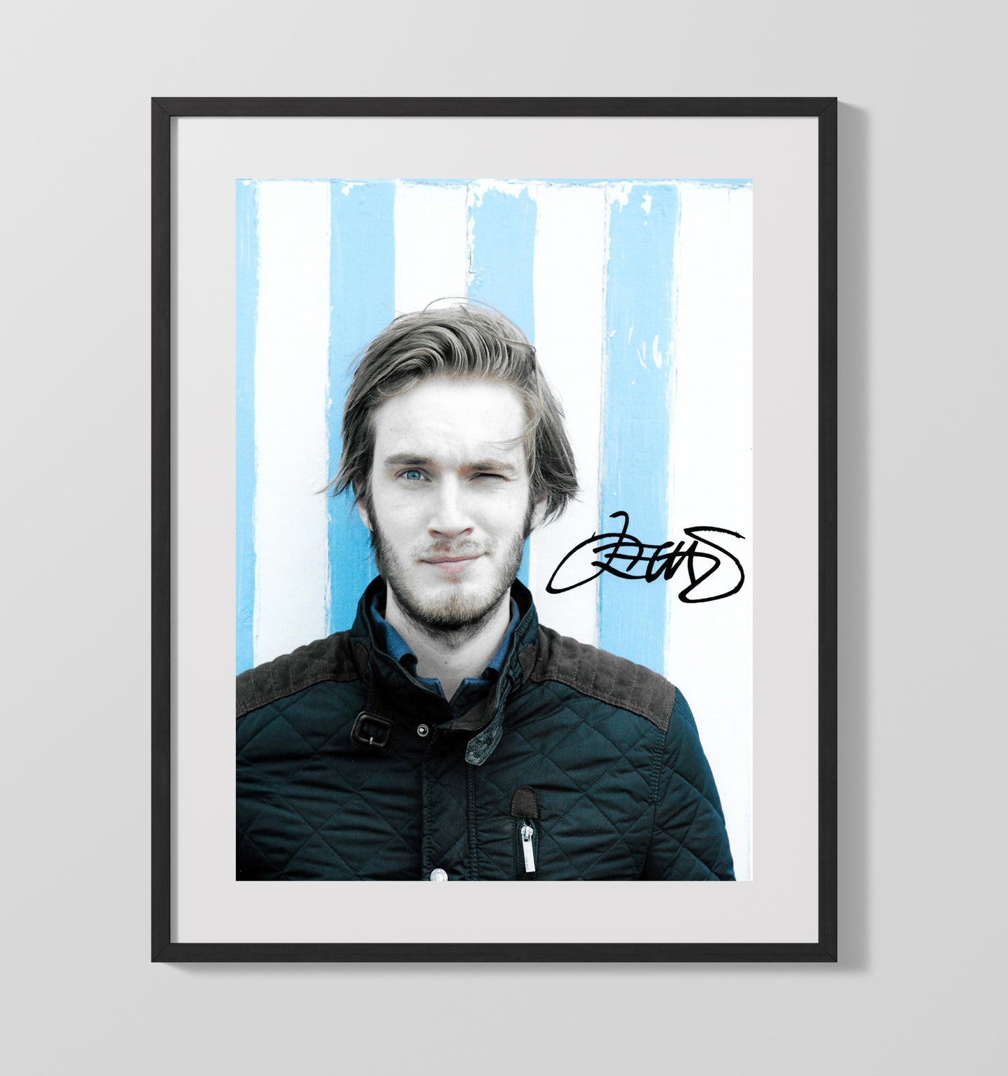 PewDiePie YouTube Creator 16x20 Gallery Frame celebrity wall art