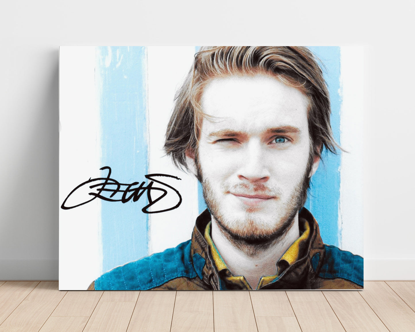 PewDiePie – YouTube Creator Headshot unframed semi-gloss poster print