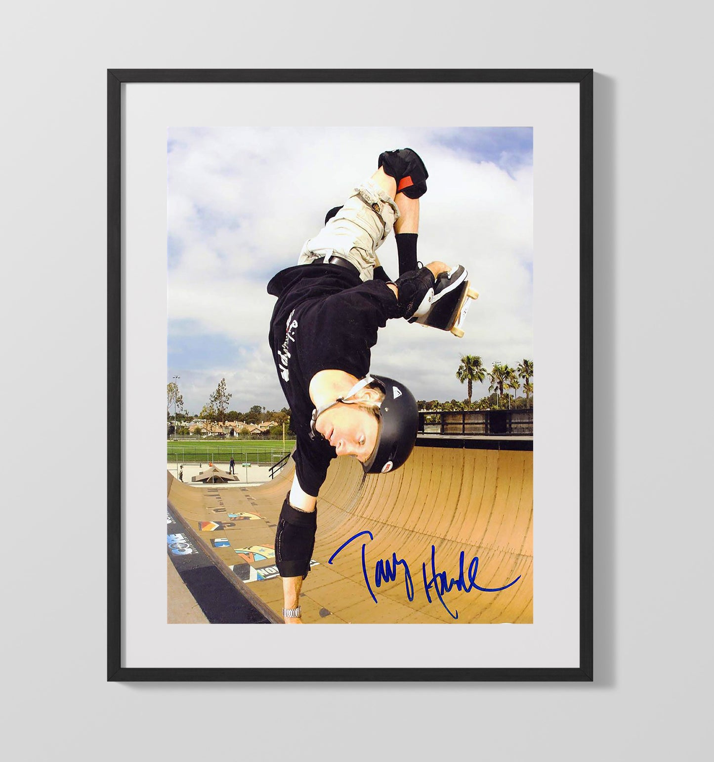 Tony Hawk Skateboard Handplant 16x20 Gallery Frame celebrity wall art