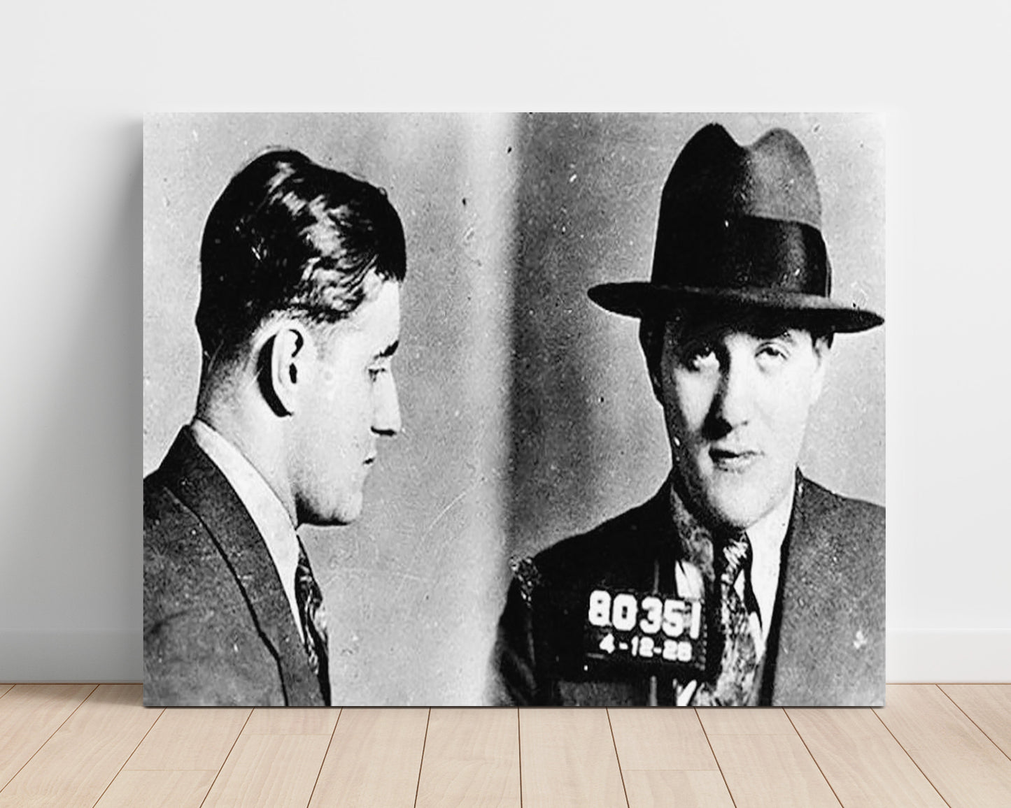 Bugsy Siegel New York Police Department 1928 Mug Shot Print 16x20 Unframed Print mug shot wall art print