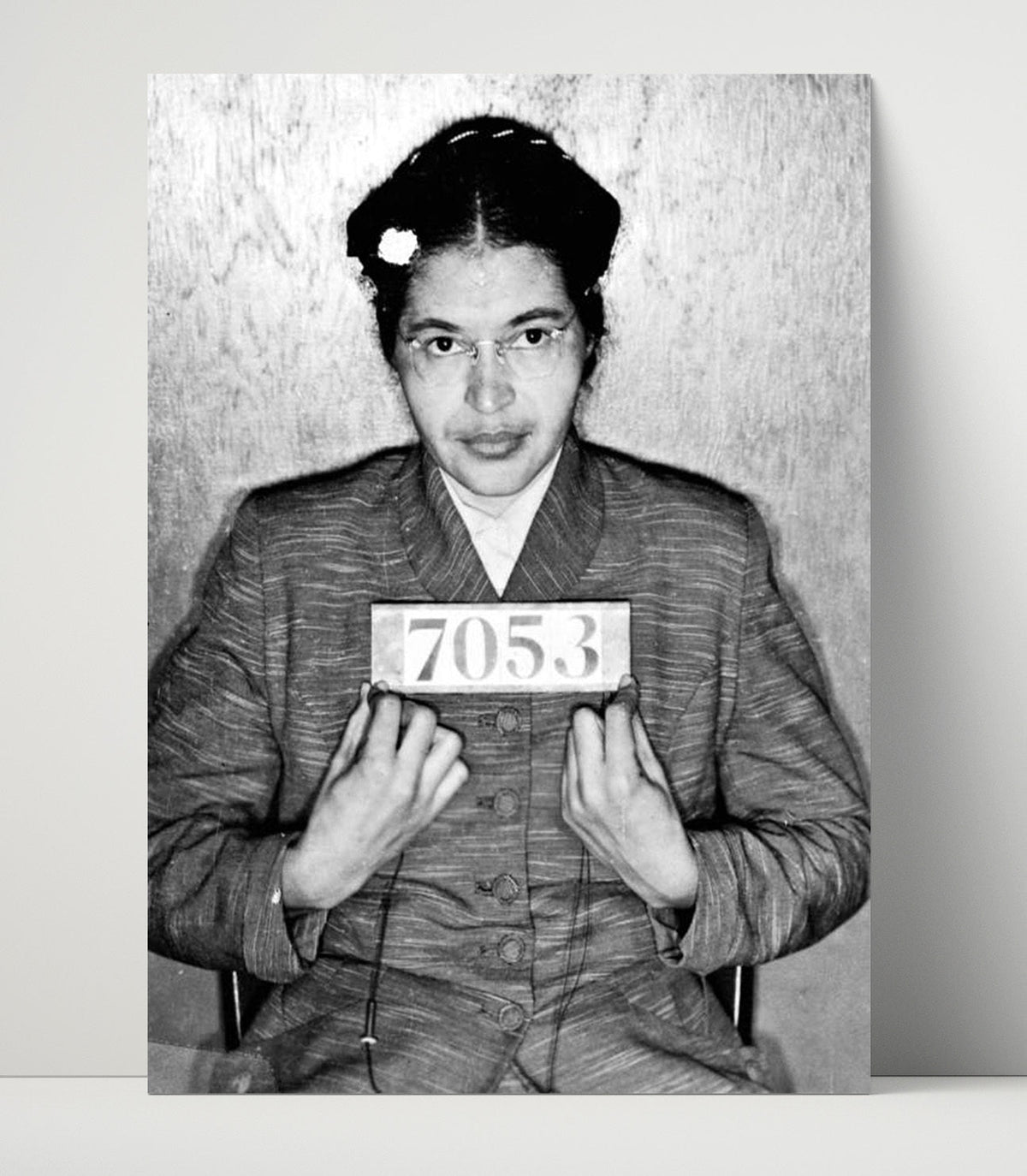 Rosa Parks – Montgomery Police Arrest 1956 unframed semi-gloss poster print