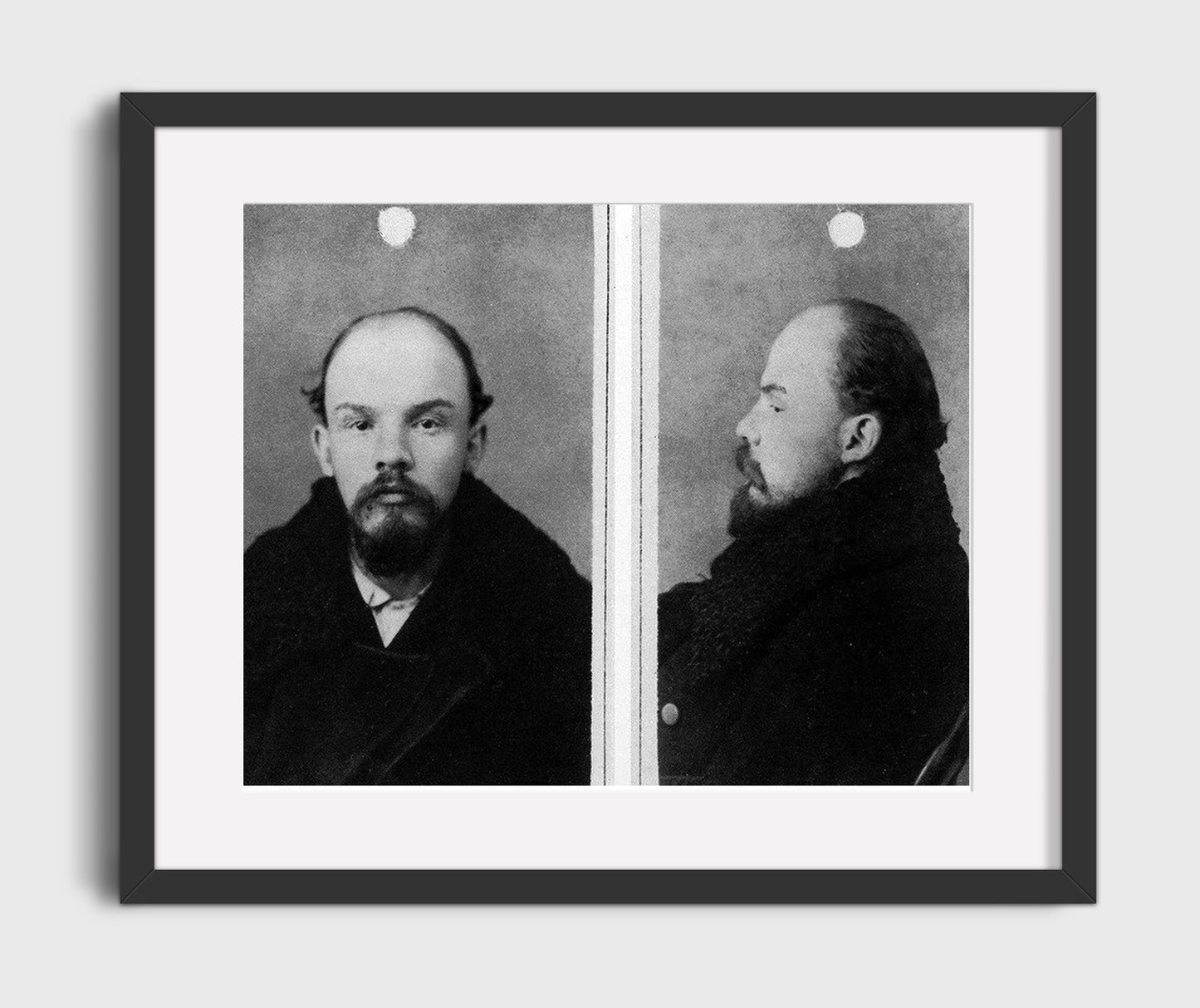 Vladimir Lenin - St. Petersburg Police 1895 mug shot wall art 20x24 Canvas