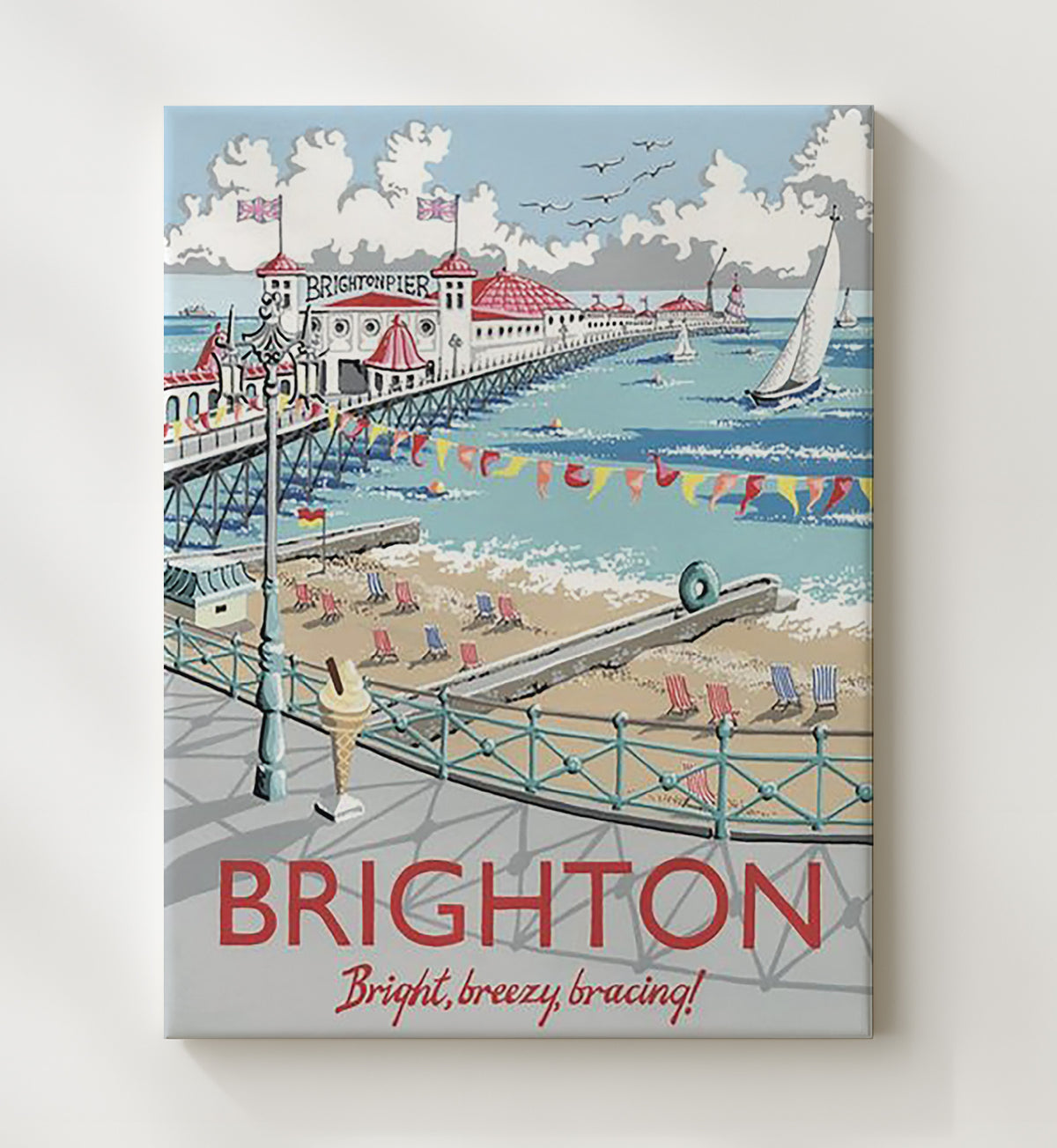 Brighton Brighton Pier - Travel - 20x24 Canvas