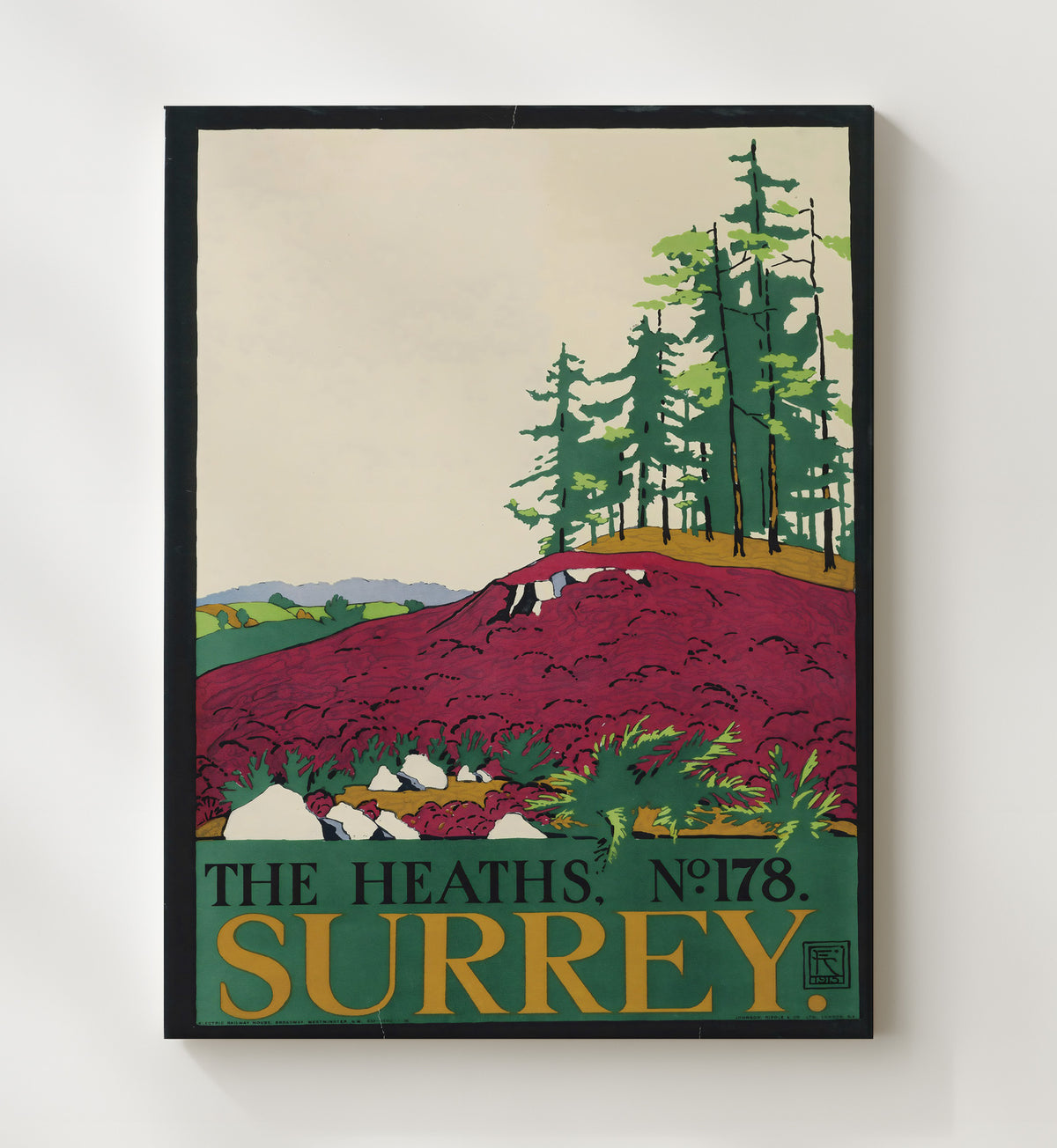 Surrey The Heaths - Travel - 20x24 Canvas