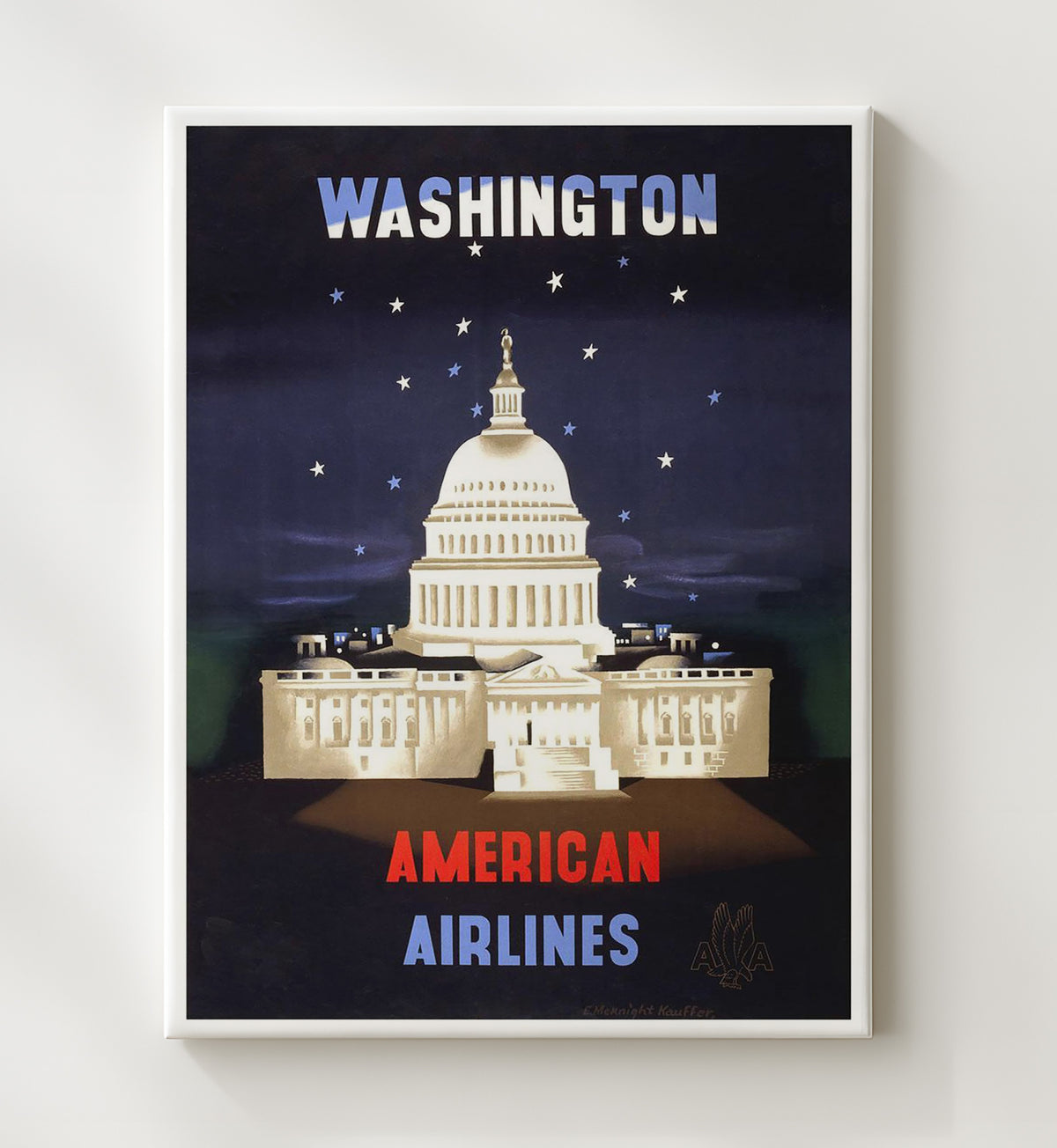 Washington DC Capitol - Travel - 20x24 Canvas