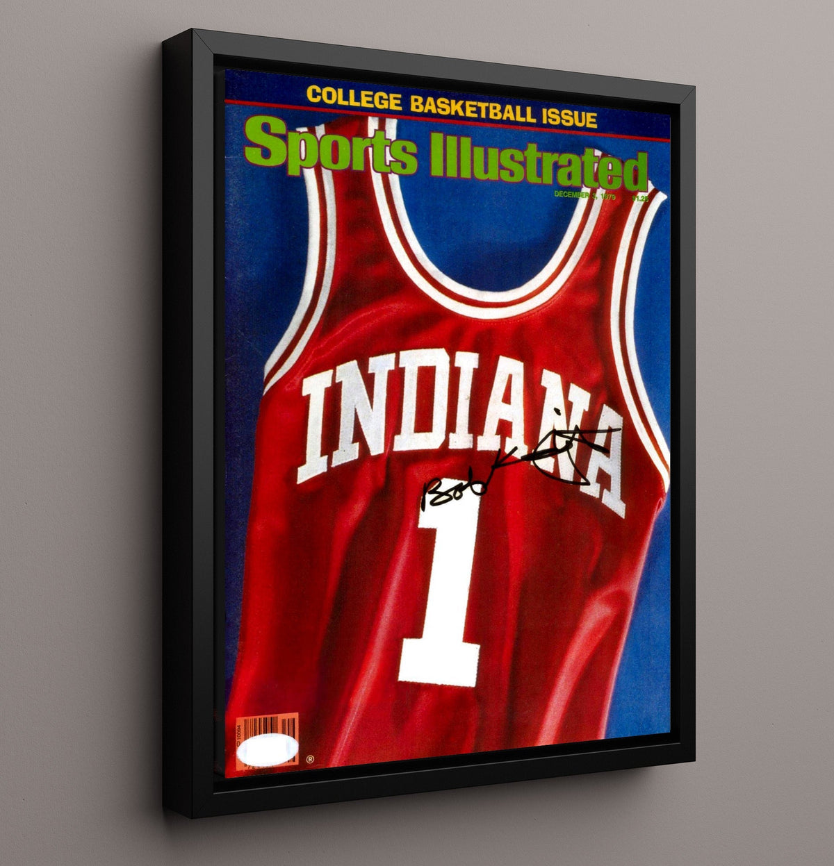 Indiana Basketball Jersey SI Cover Tradition 1979 8x10 Framed Canvas college basketball wall art