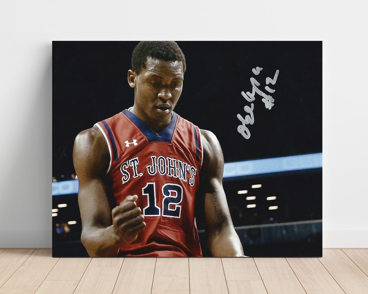 St. John's – Chris Obekpa Intense Game Moment unframed college basketball poster print