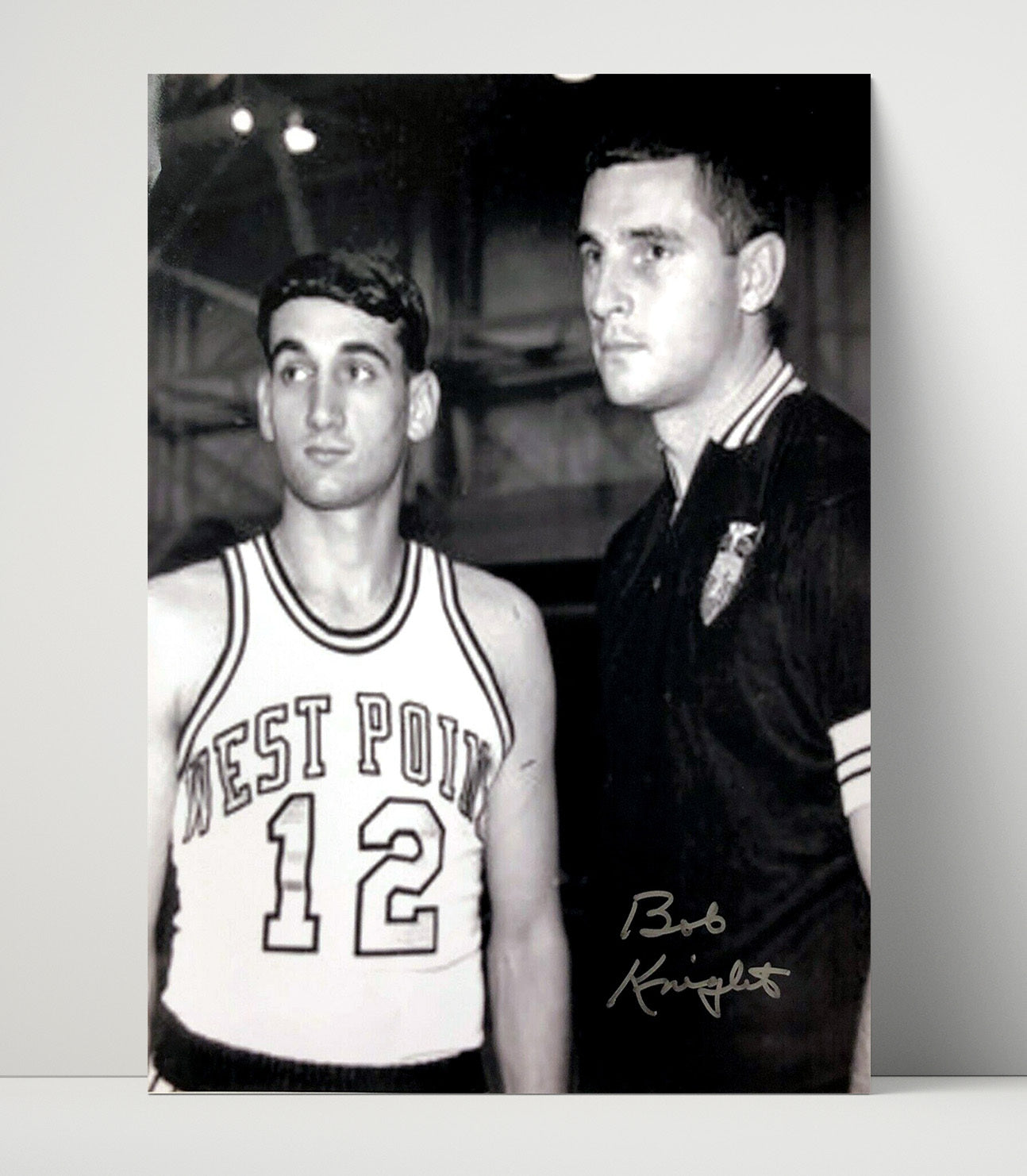 West Point Bobby Knight Sideline Leadership College Basketball Wall Art 16x20 Unframed Print college basketball wall art print