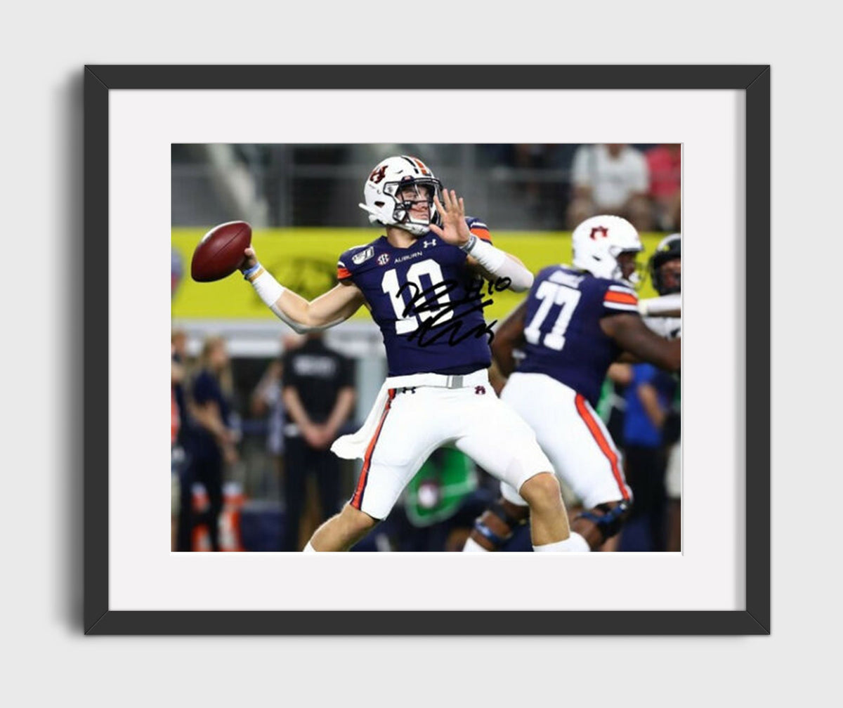 Auburn Football - Bo Nix Downfield Pass Pocket Release 8x10 Gallery Frame college football wall art