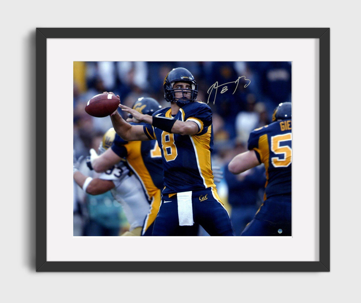 California Football - Aaron Rodgers Deep Pass Release Pocket Throw 8x10 Gallery Frame college football wall art