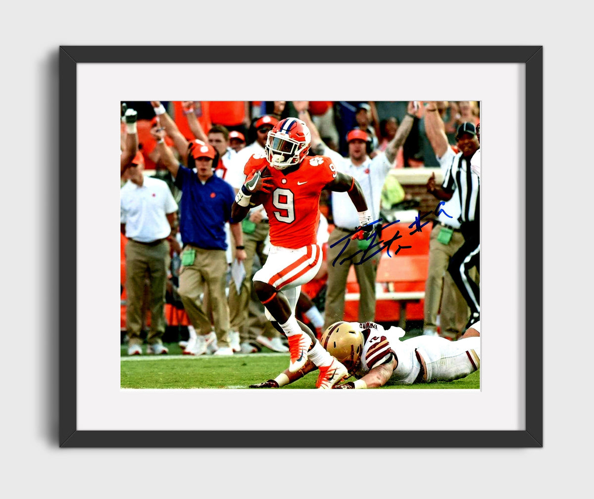 Clemson Football - Travis Etienne Championship Run 2018 8x10 Gallery Frame college football wall art