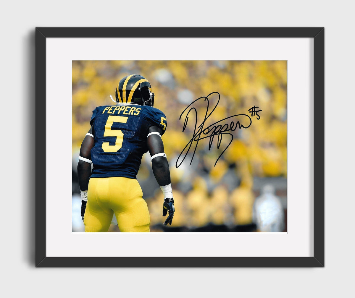 Michigan Football - Jabrill Peppers Wolverine Versatility 8x10 Gallery Frame college football wall art