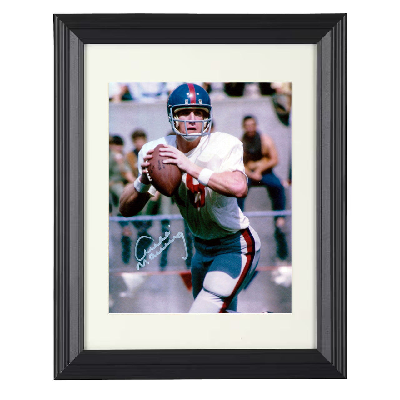 Ole Miss Football - Archie Manning Pocket Command 8x10 framed college football wall art