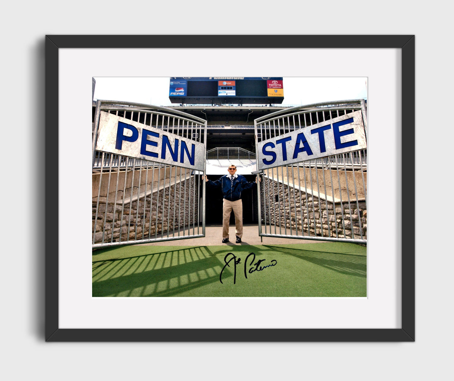 Penn State Football - Joe PaternoStadium Entrance 8x10 Gallery Frame college football wall art