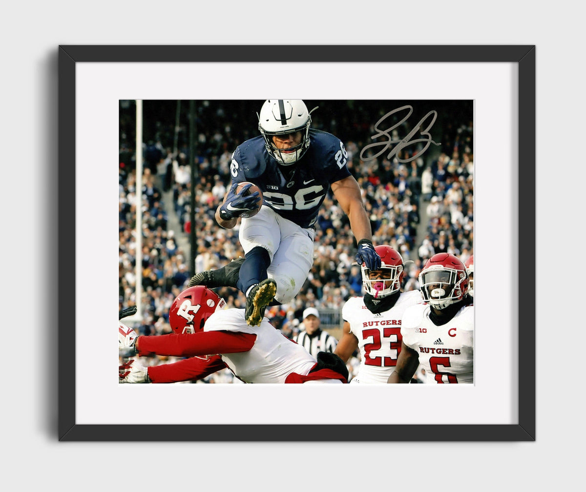Penn State Football - Saquon BarkleyHurdle 8x10 Gallery Frame college football wall art