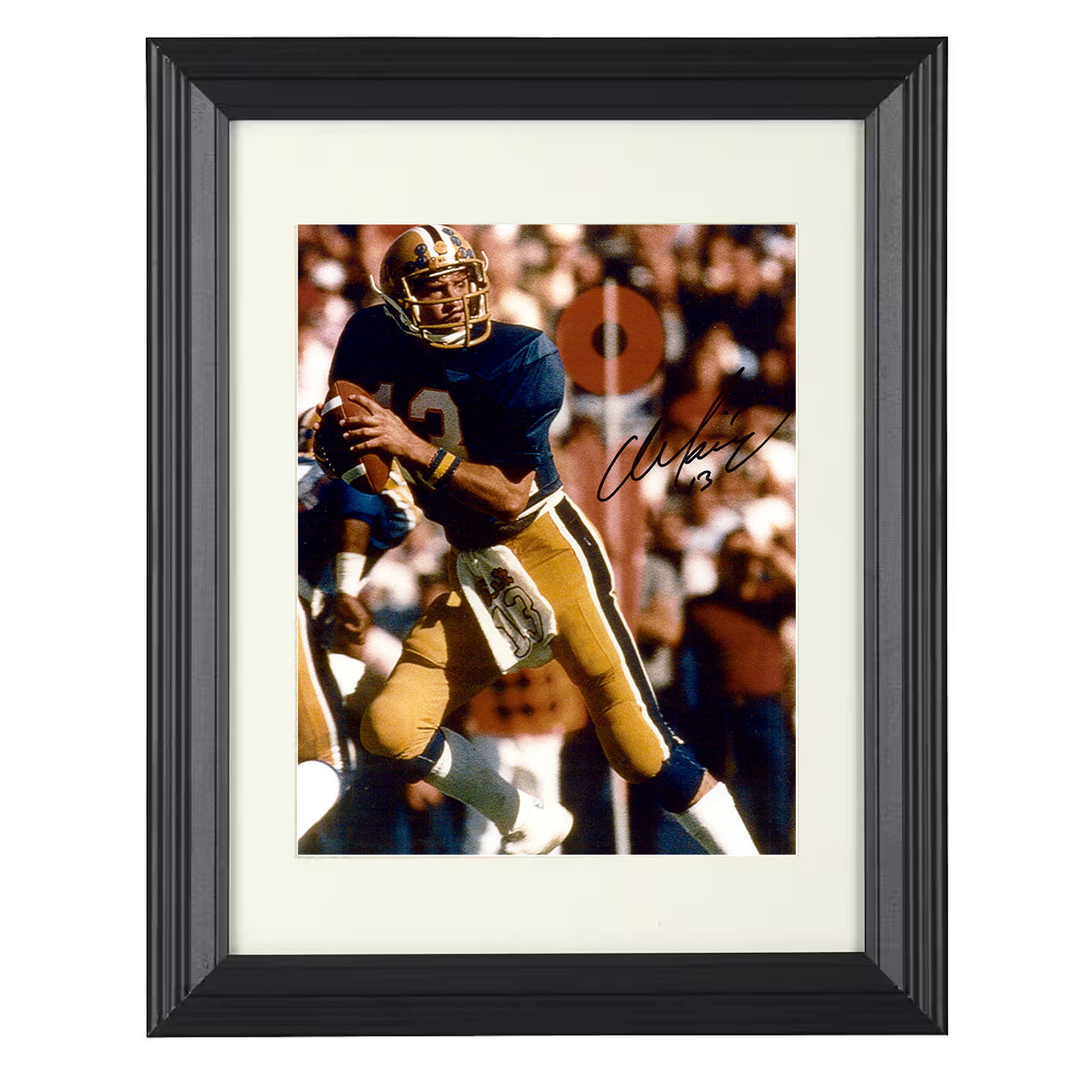 Pitt Football - Dan Marino Pocket Passer Classic 8x10 framed college football wall art