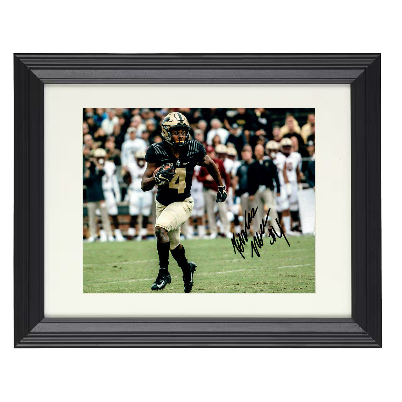 Purdue Football - Rondale Moore Explosive Breakaway 8x10 framed college football wall art