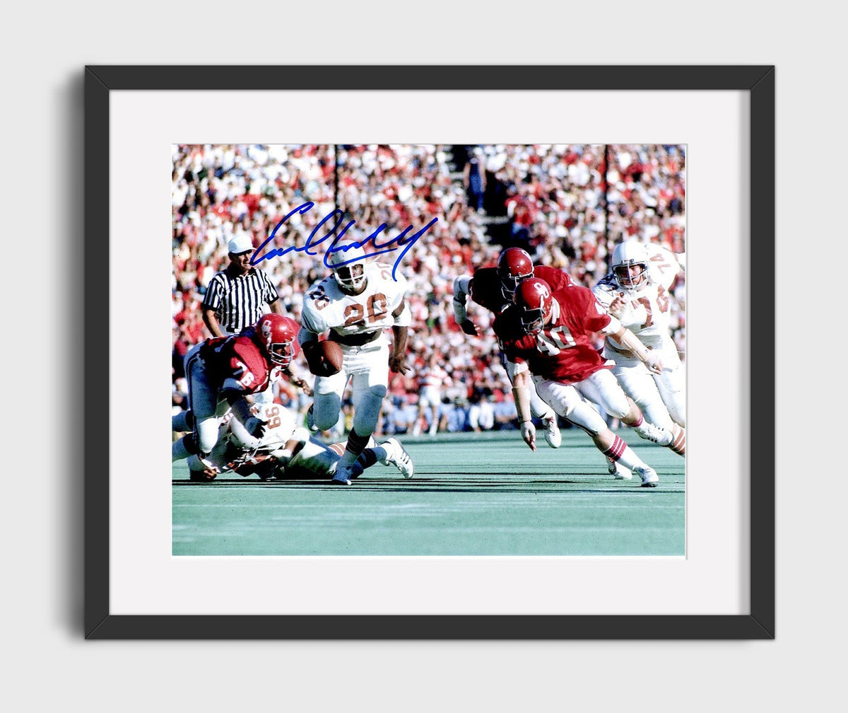 Texas Football - Earl Campbell Legendary Power Run 8x10 Gallery Frame college football wall art