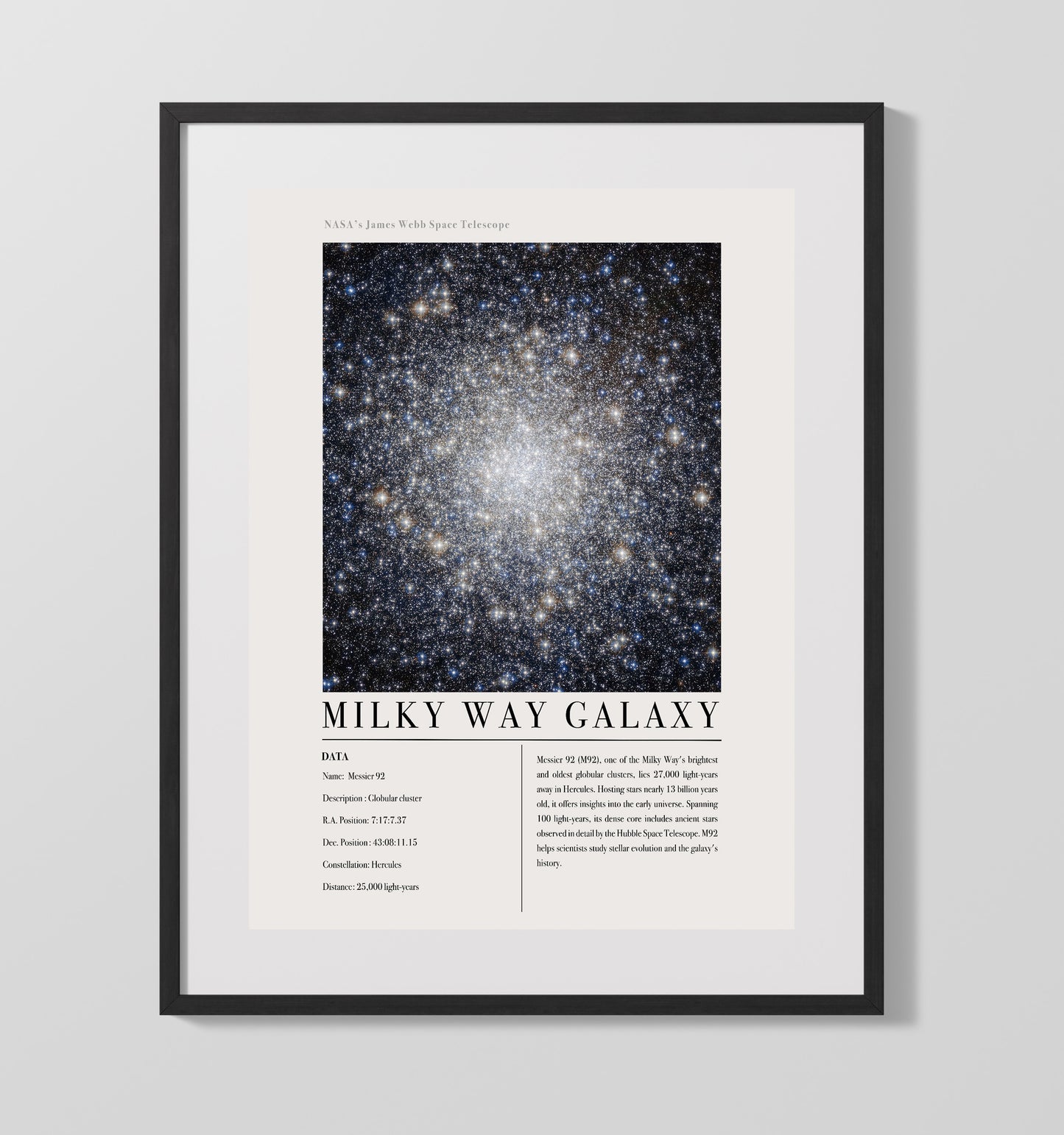 Orion Bar Star-Formation Region in Orion 16x20 Unframed Print James Webb Telescope wall art