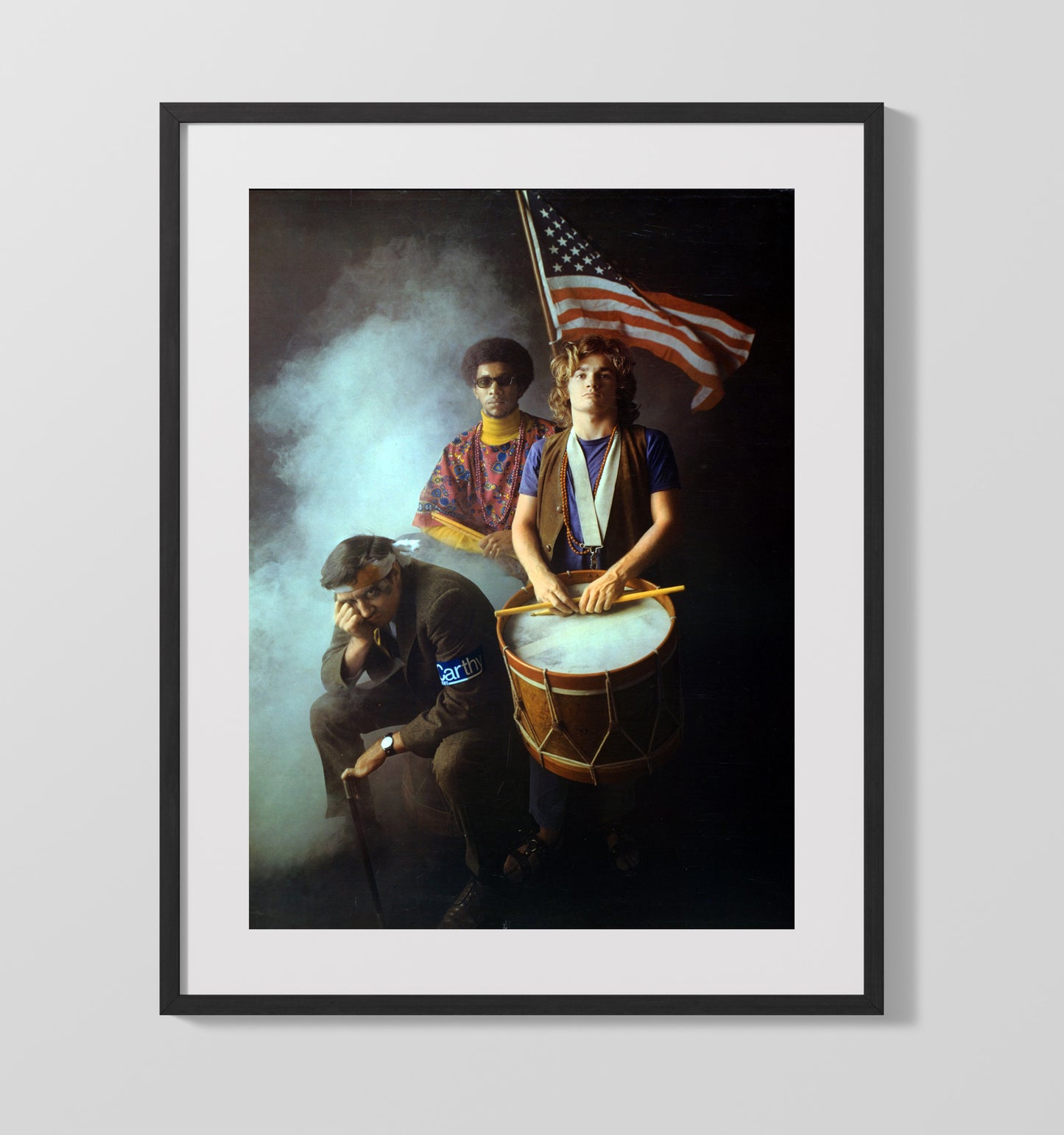 McCarthy 1972 Poster 16x20 Gallery Frame counterculture wall art