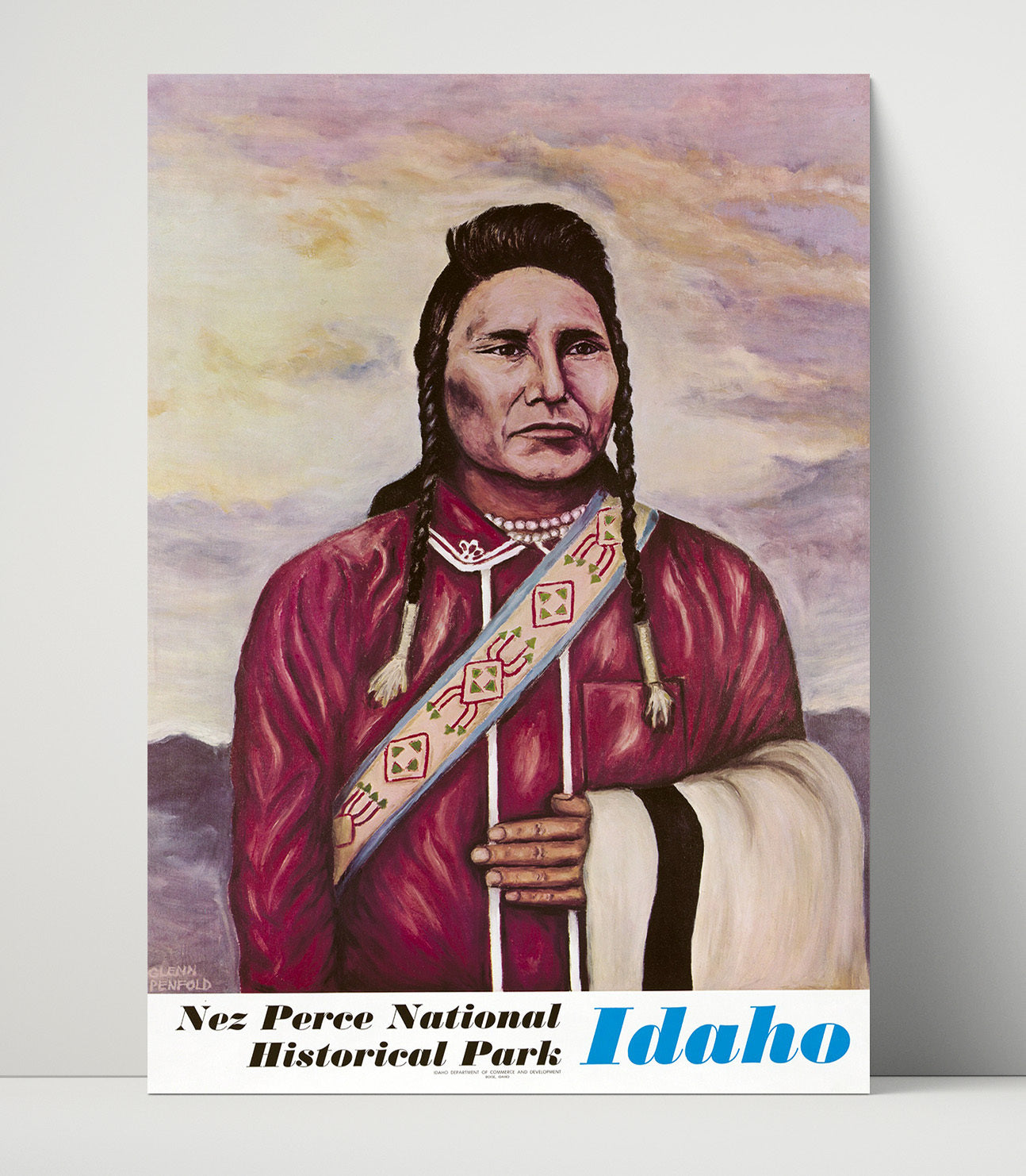 Nez Perce Park Idaho Counter Culture Wall Art 16x20 Unframed Print wall art print