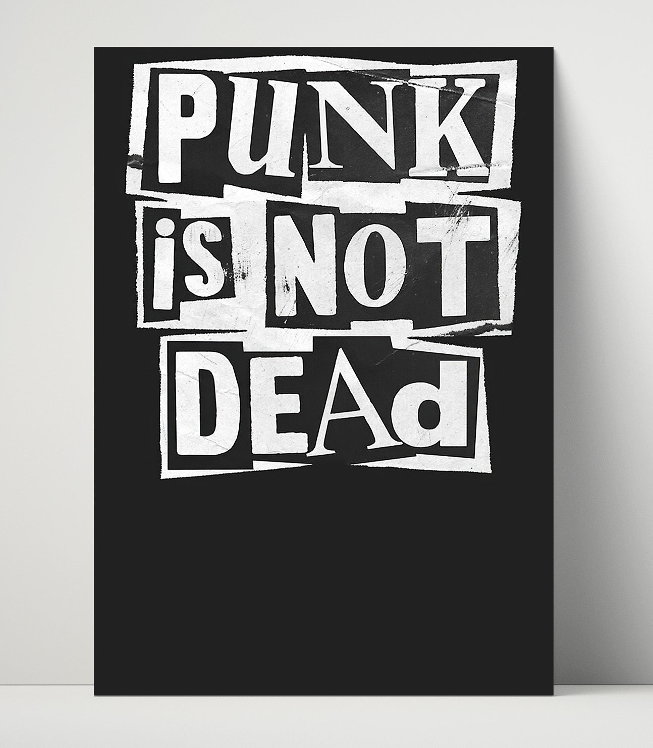 Punk Is Not Dead Counter Culture Wall Art 16x20 Unframed Print wall art print