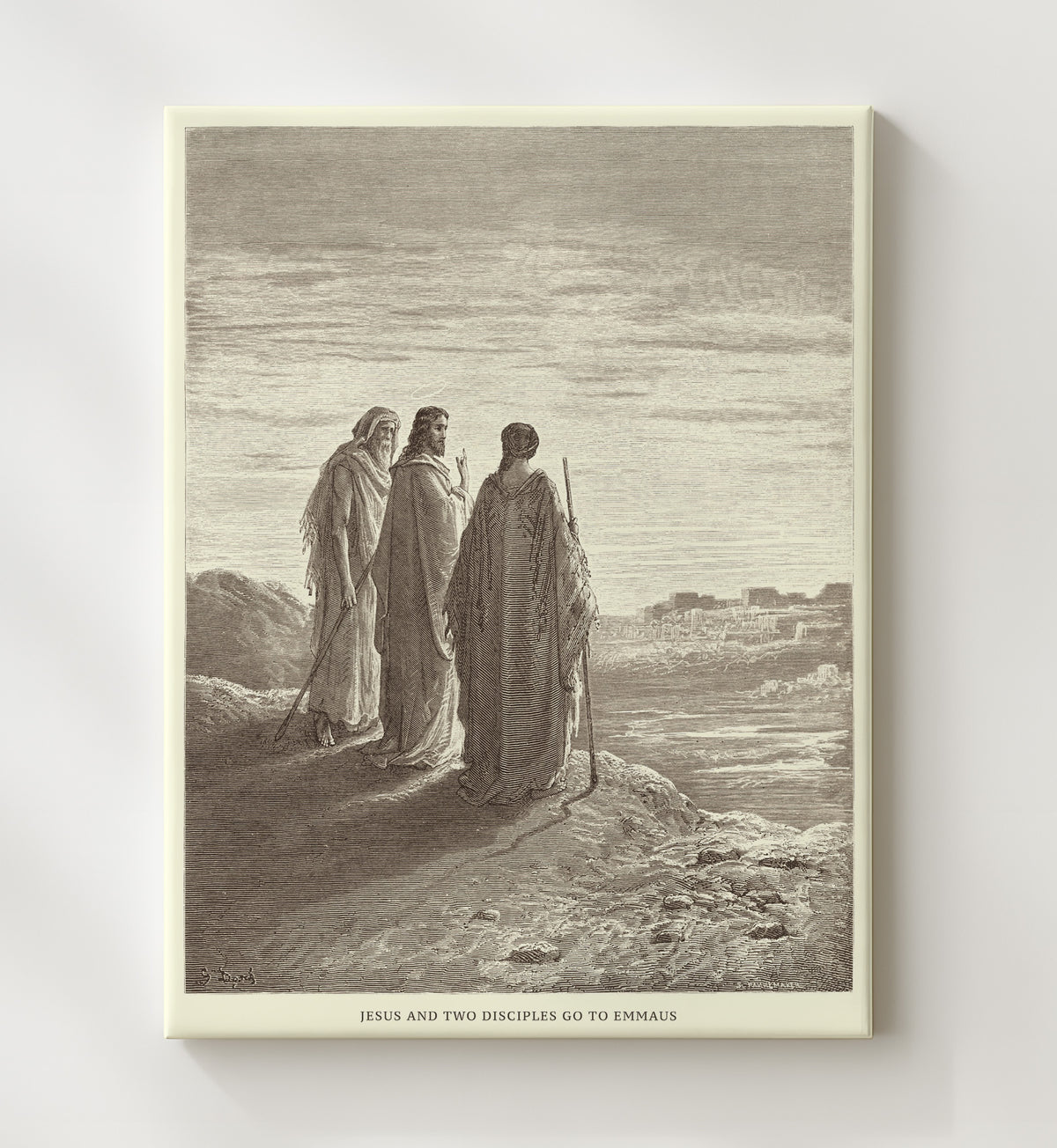 Darkness at the Crucifixion - Matthew 27:45 - Doré - 20x24 Canvas
