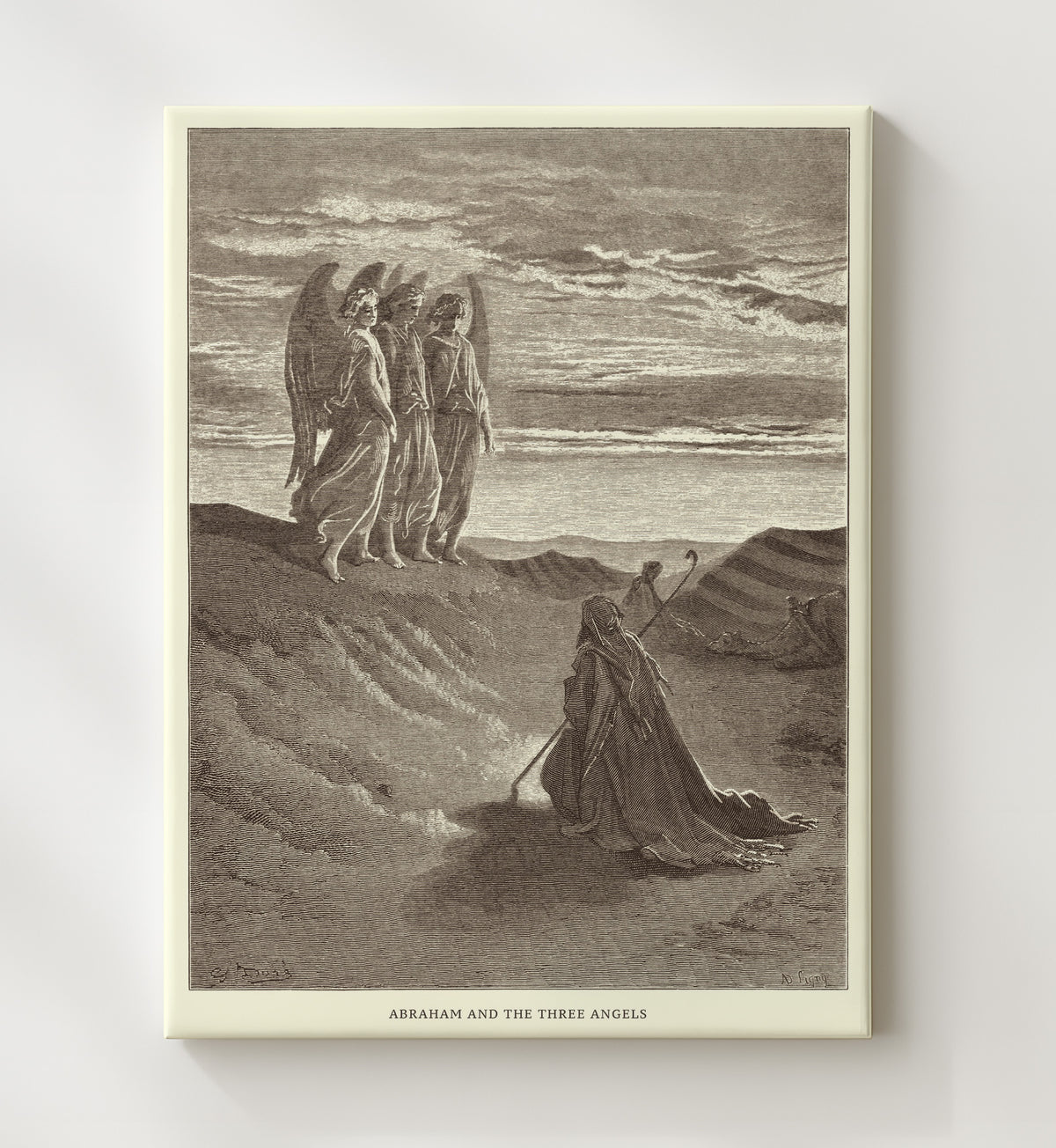 Jacob's Dream - Genesis 28:10-22 - Doré - 20x24 Canvas