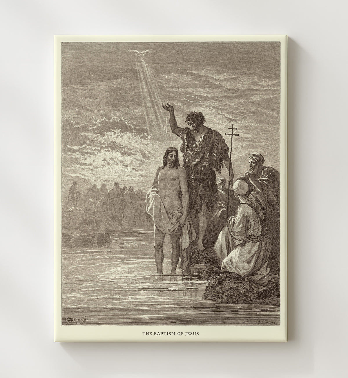 Jesus Ascends to Heaven - Acts 1:9-11 - Doré - 20x24 Canvas