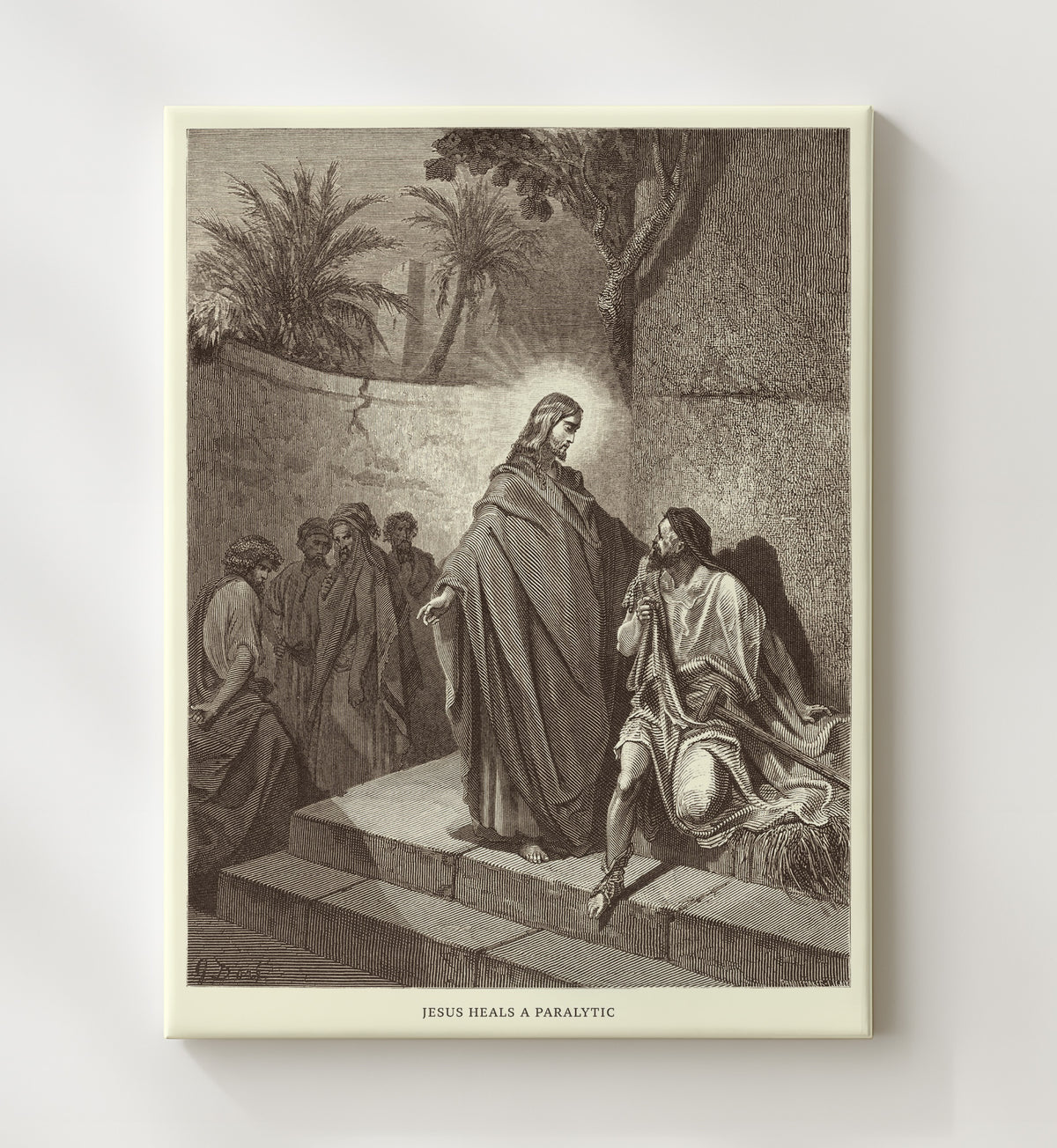 Jesus Prays in the Garden - Matthew 26:36-46 - Doré - 20x24 Canvas