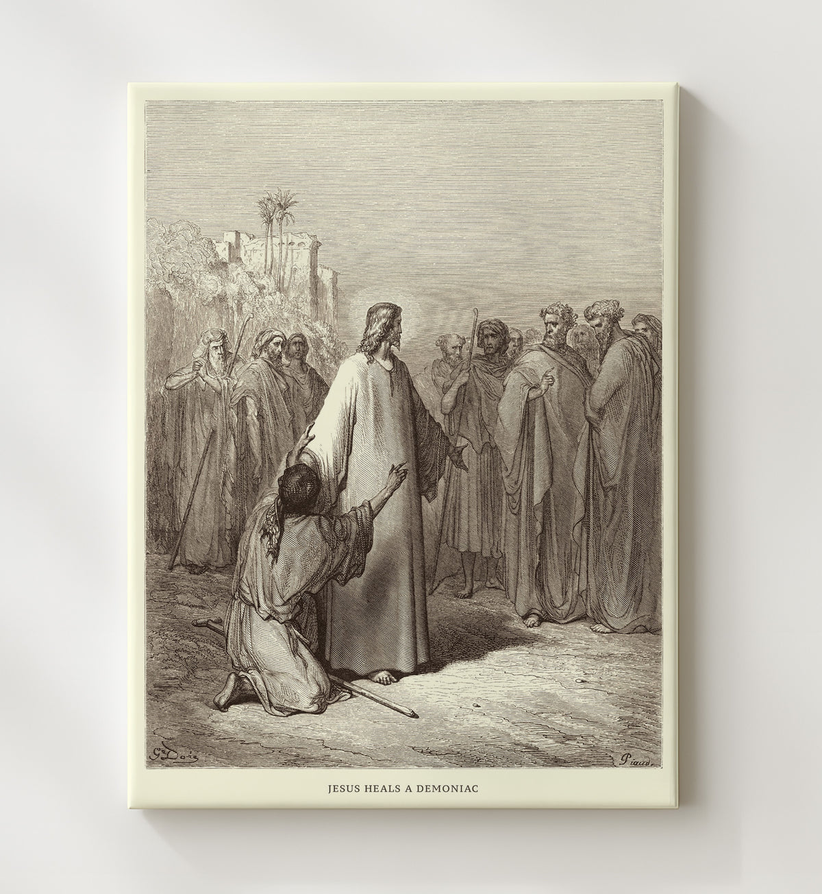 Jesus Questions the Doctors - Luke 2:41-52 - Doré - 20x24 Canvas