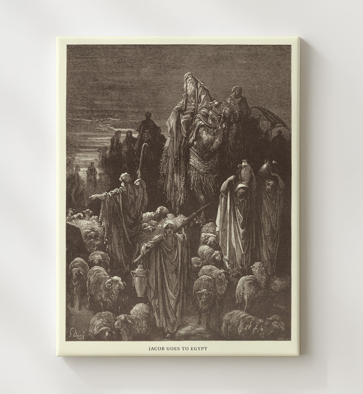 Joseph Reveals Himself to His Brothers - Genesis 45:1-15 - Doré - 20x24 Canvas