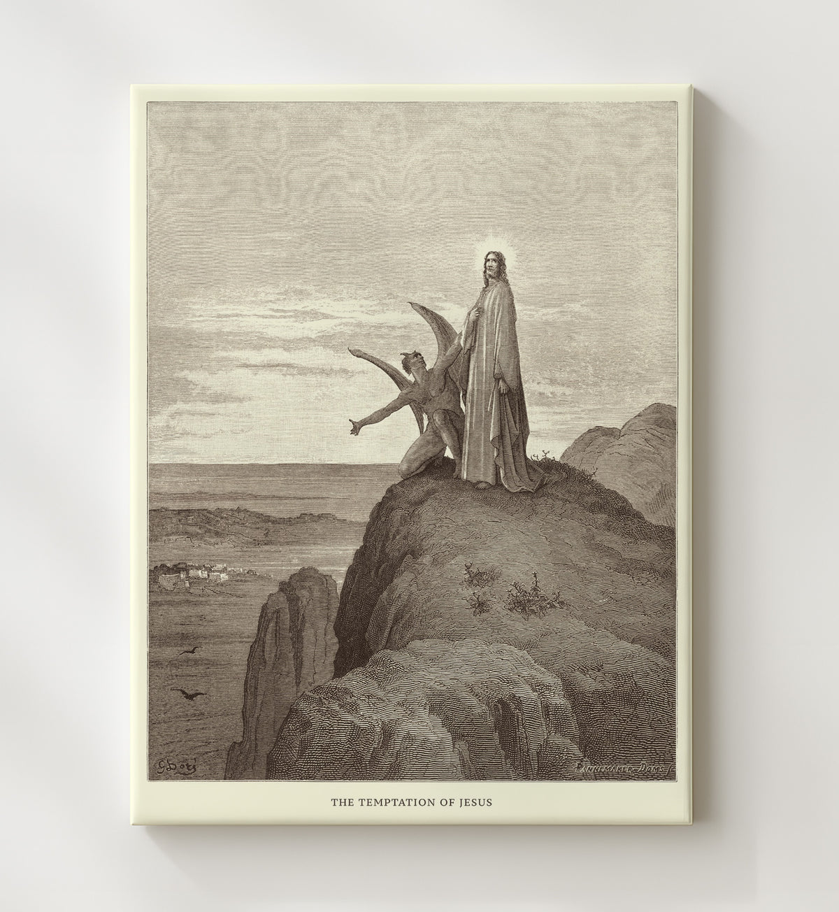The Birth of Jesus - Luke 2:1-20 - Doré - 20x24 Canvas