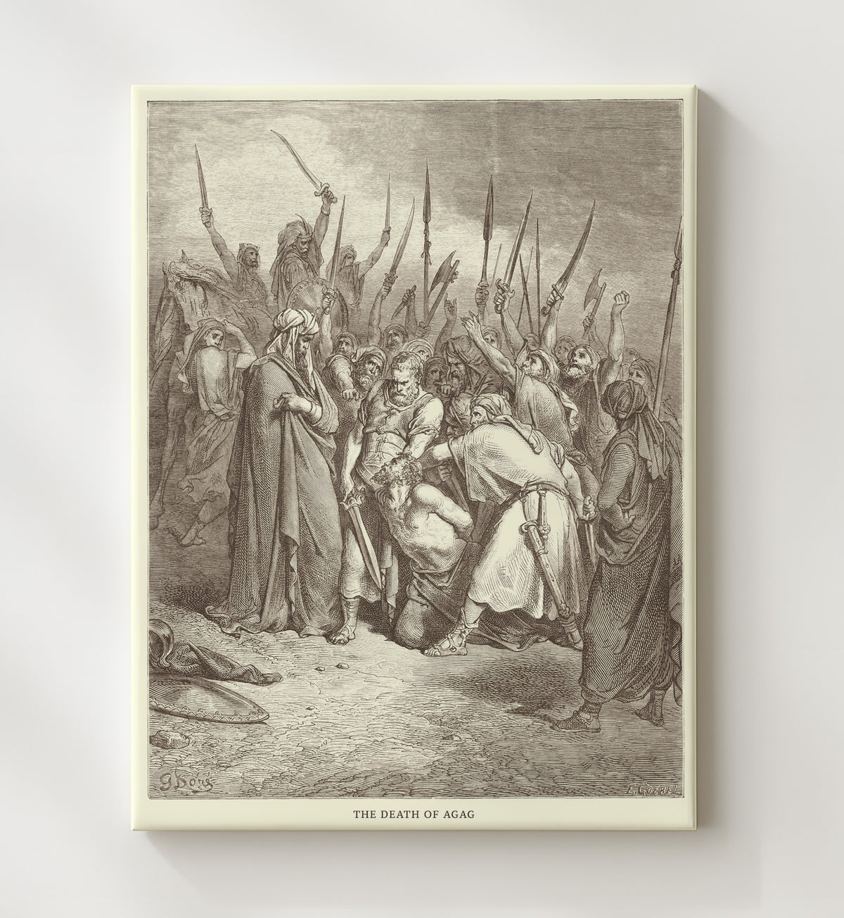 The Death of Absalom - 2 Samuel 18:9-15 - Doré - 20x24 Canvas