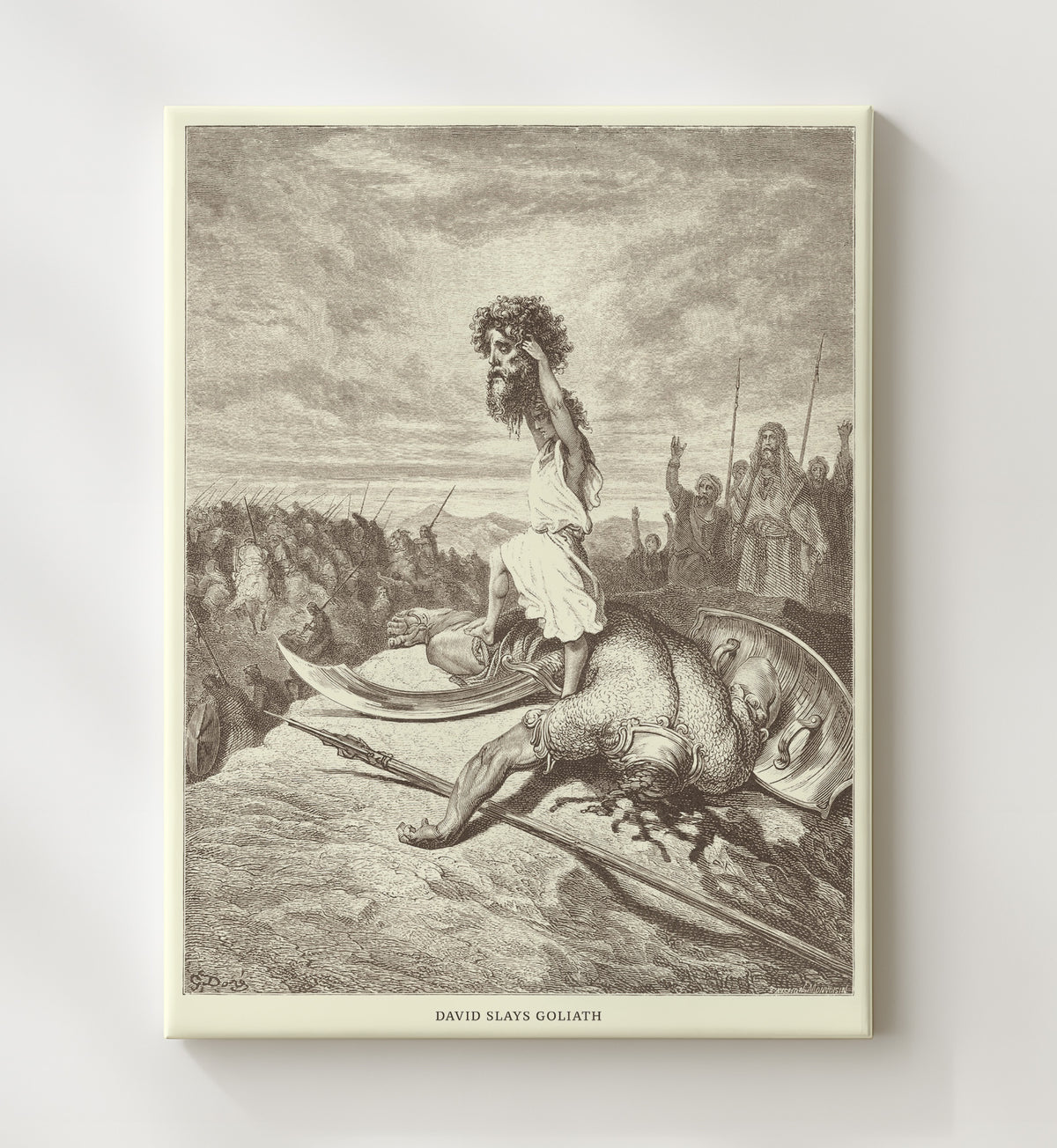 The Death of Agag - 1 Samuel 15:32-33 - Doré - 20x24 Canvas