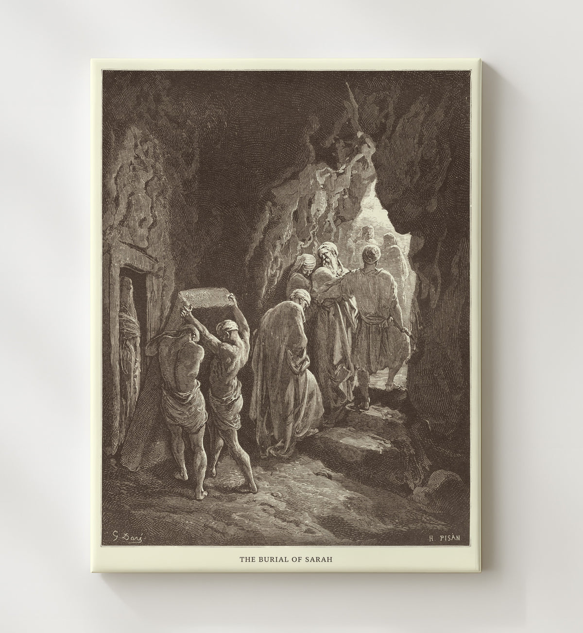 The Testing of Abraham's Faith - Genesis 22:1-19 - Doré - 20x24 Canvas
