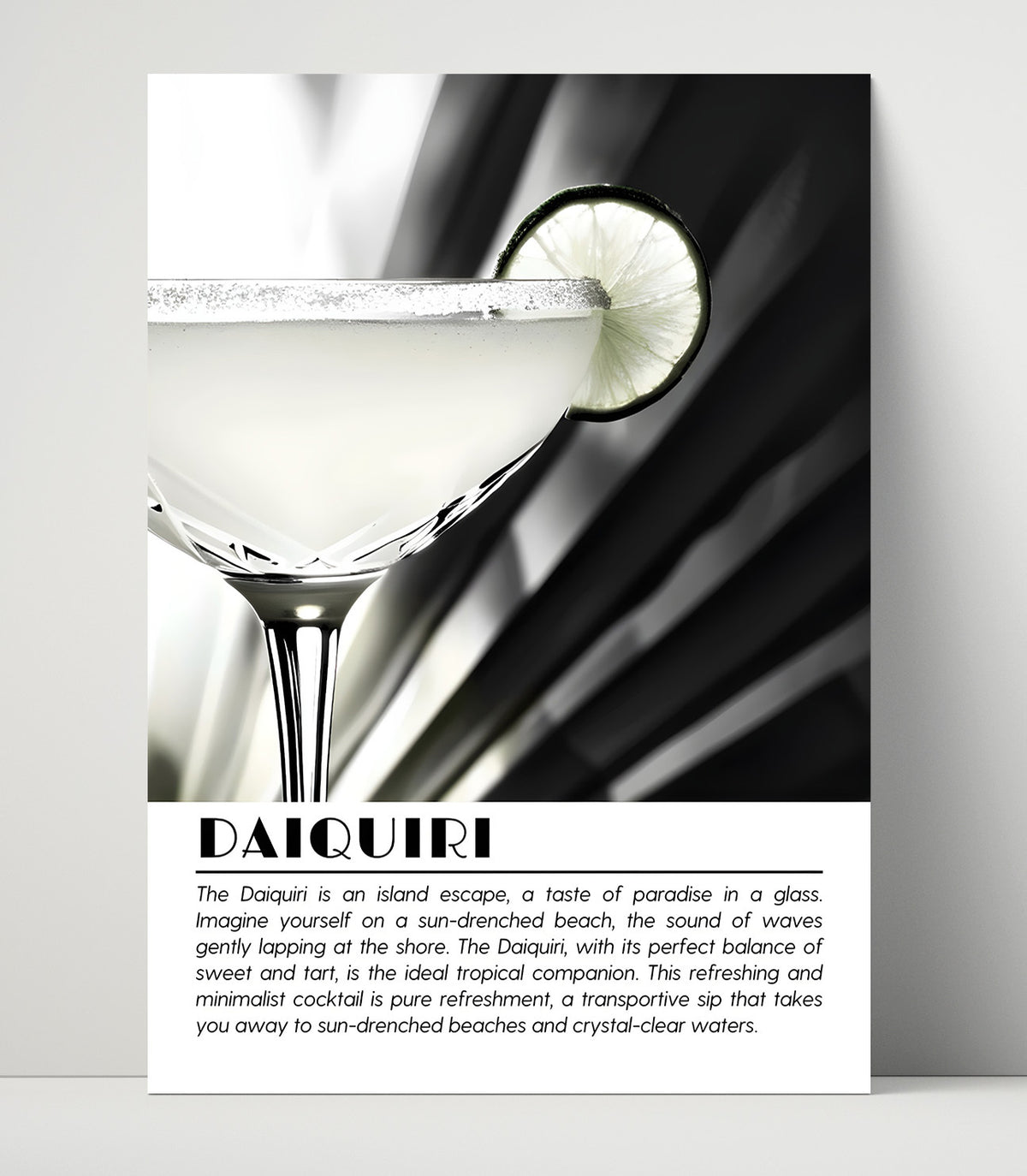 Daiquiri - Island Escape - Cocktail Definition - 16x20 Unframed Print