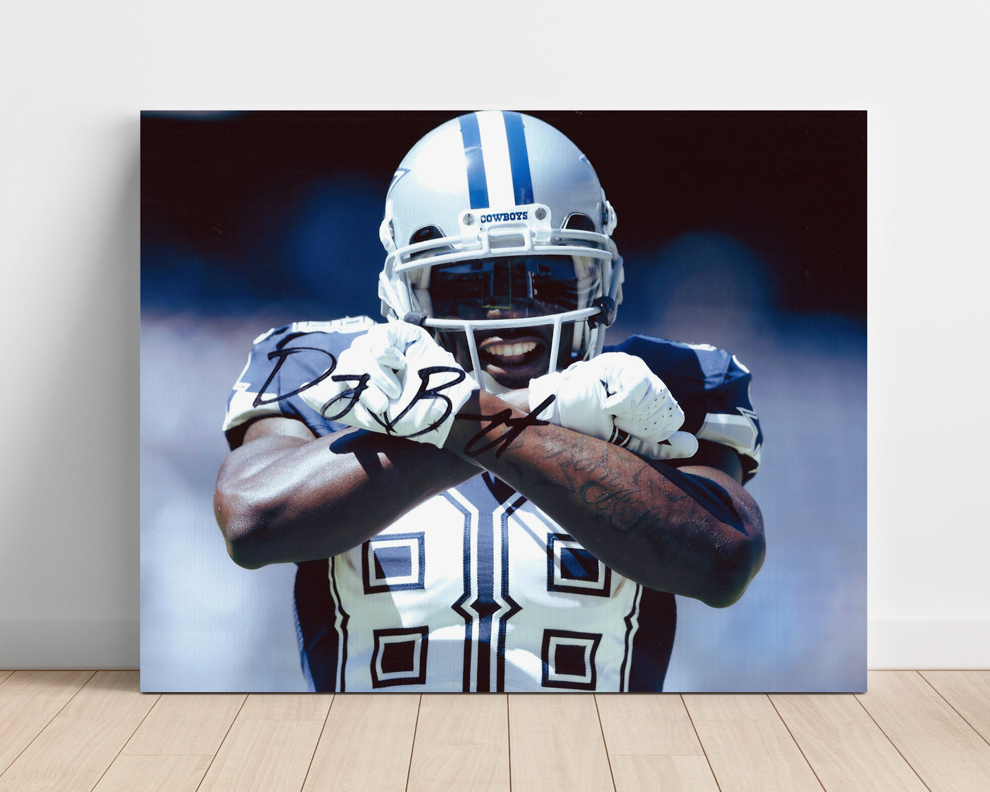 Dez Bryant - X Marks the Spot Vintage Football Wall Art - 16x20 Unframed Print football decor