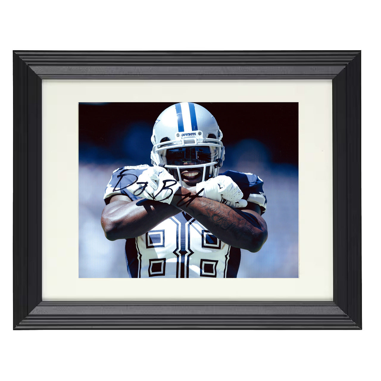 Dez Bryant – X Marks the Spot – 8x10 black beveled framed football wall art