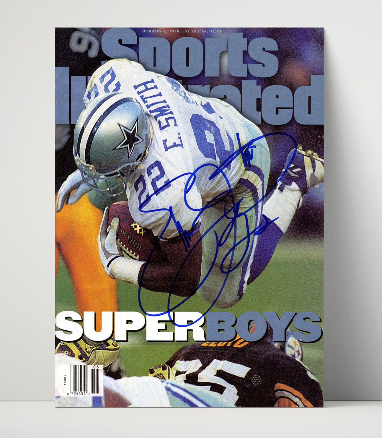 Emmitt Smith Superboys - Star Power Football Wall Art - football wall art print