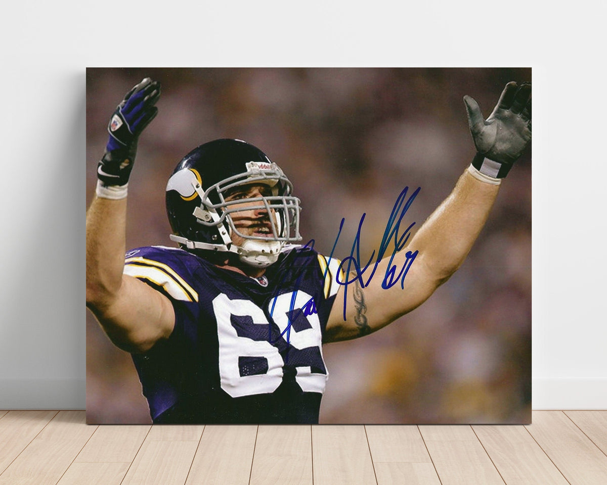 Jared Allen – Minnesota Football Sack Arms Raised unframed football poster print
