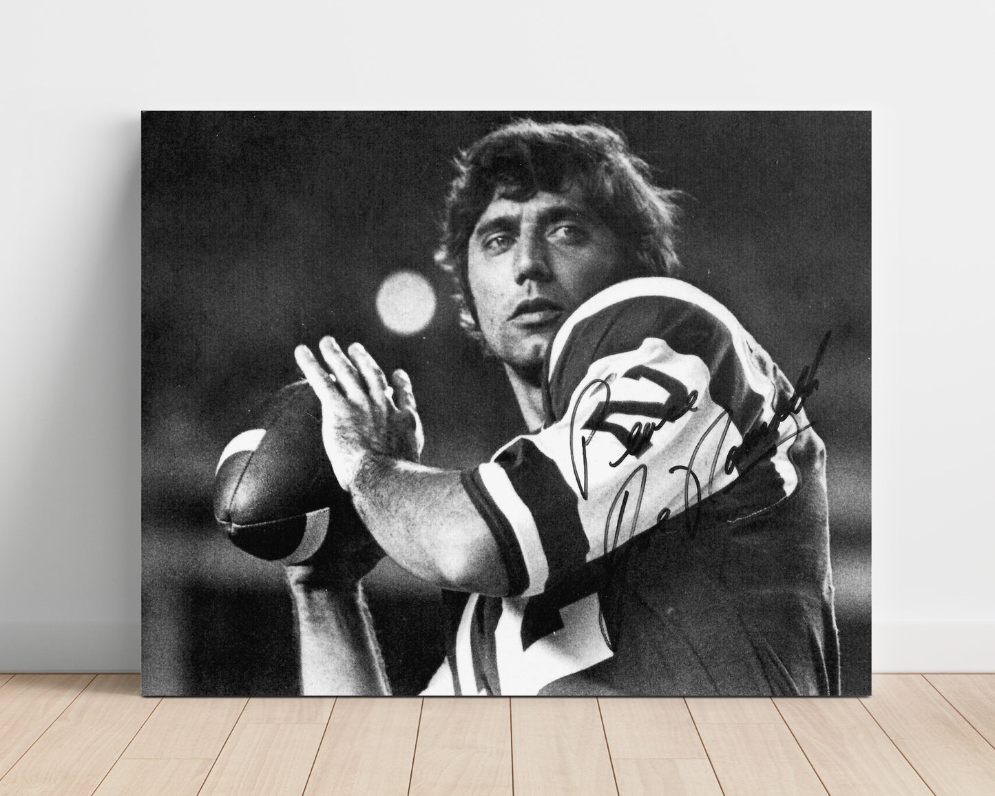 Joe Namath Jets - Broadway Joe Football Wall Art - football wall art print