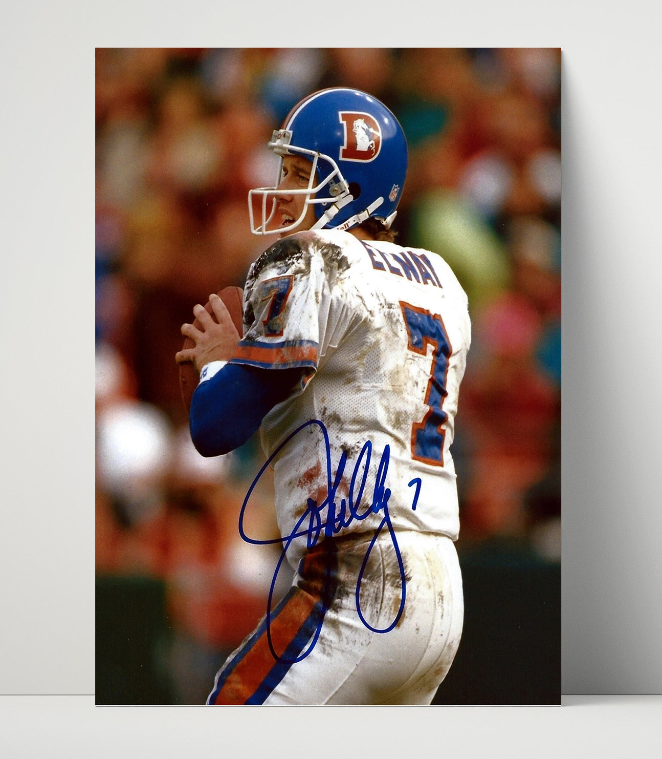 John Elway - Mile High Legend Football Wall Art - football wall art print