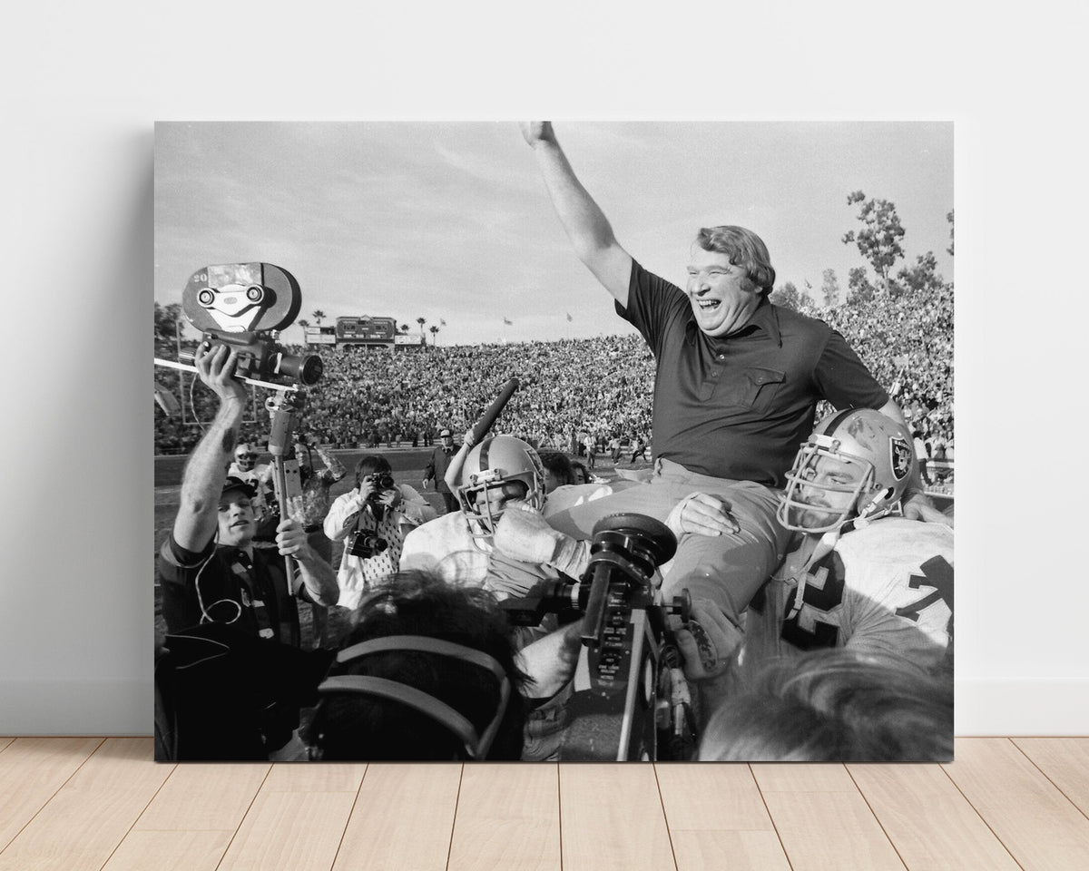 John Madden Las Vegas Football – Legendary Coach Lift unframed football poster print