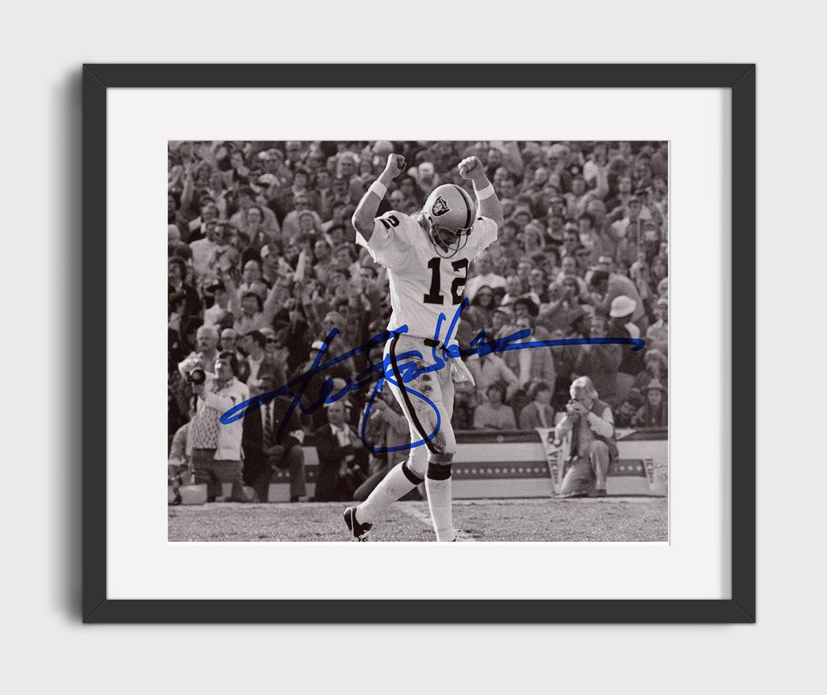 Ken Stabler - Oakland Legend - Vintage Football Wall Art - Football Framed Print