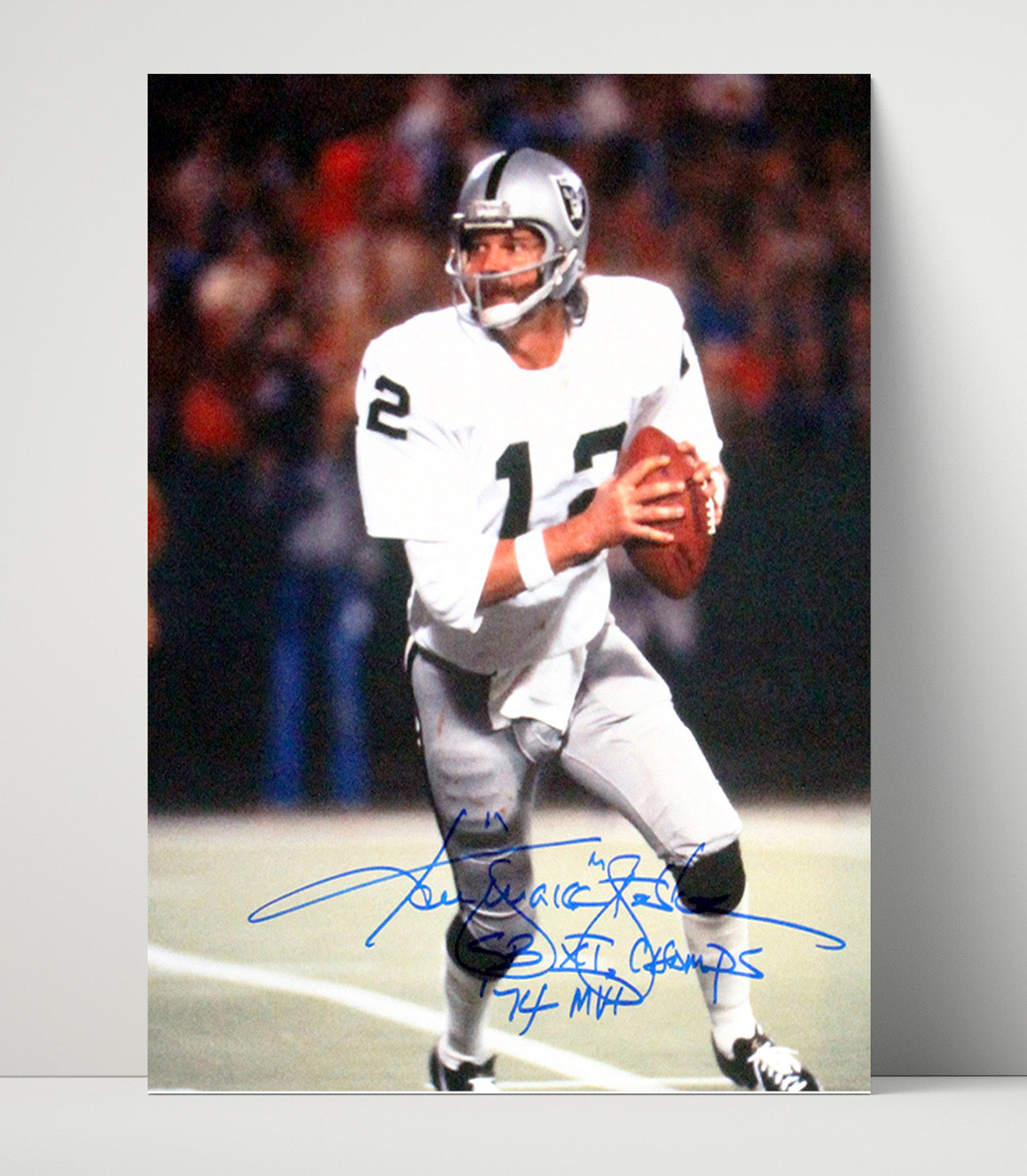 Ken Stabler - Snake Mvp Football Wall Art - football wall art print