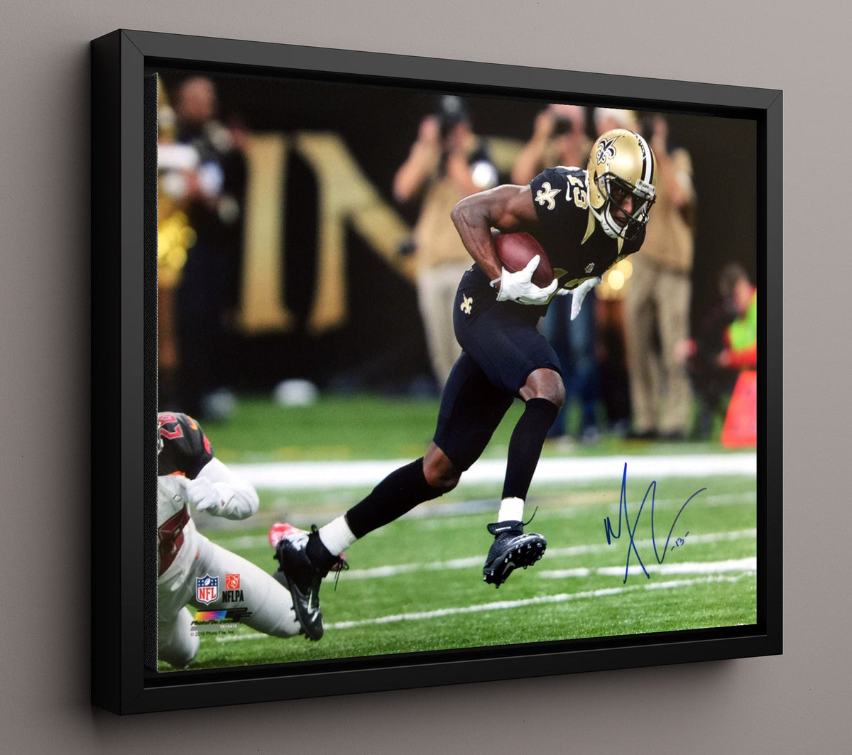 Michael Thomas Saints - Cant Guard Mike 8x10 Framed Canvas vintage football wall art