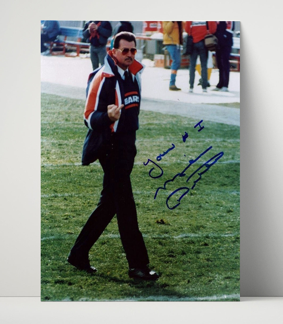 Mike Ditka – Iron Mike Attitude Image unframed football poster print